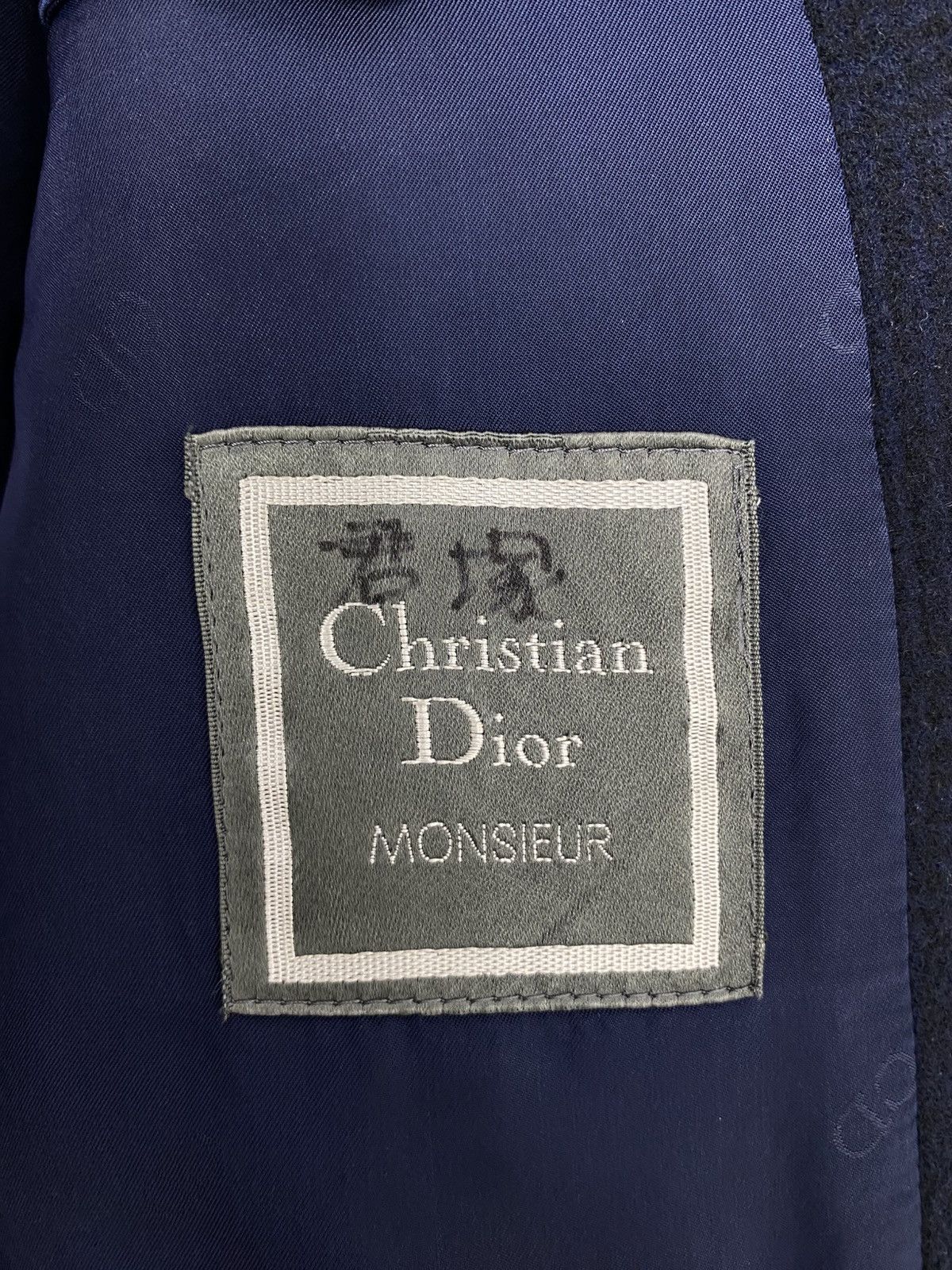 Christian Dior Monsieur Rare‼️ Vintage Christian Dior Cashmere Long Coat Made Japan Size US M / EU 48-50 / 2 - 4 Thumbnail