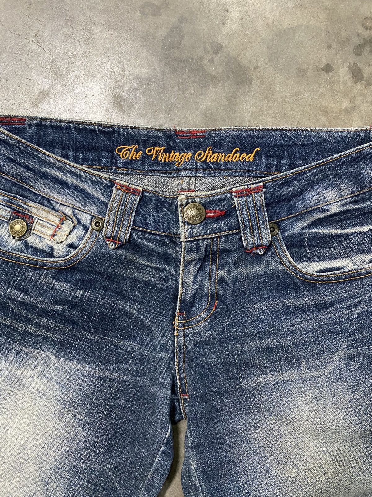 Japanese Brand × Vintage Flare Jeans The Vintage Standard Japan Wide Leg Flared @213 Size US 29 - 9 Thumbnail
