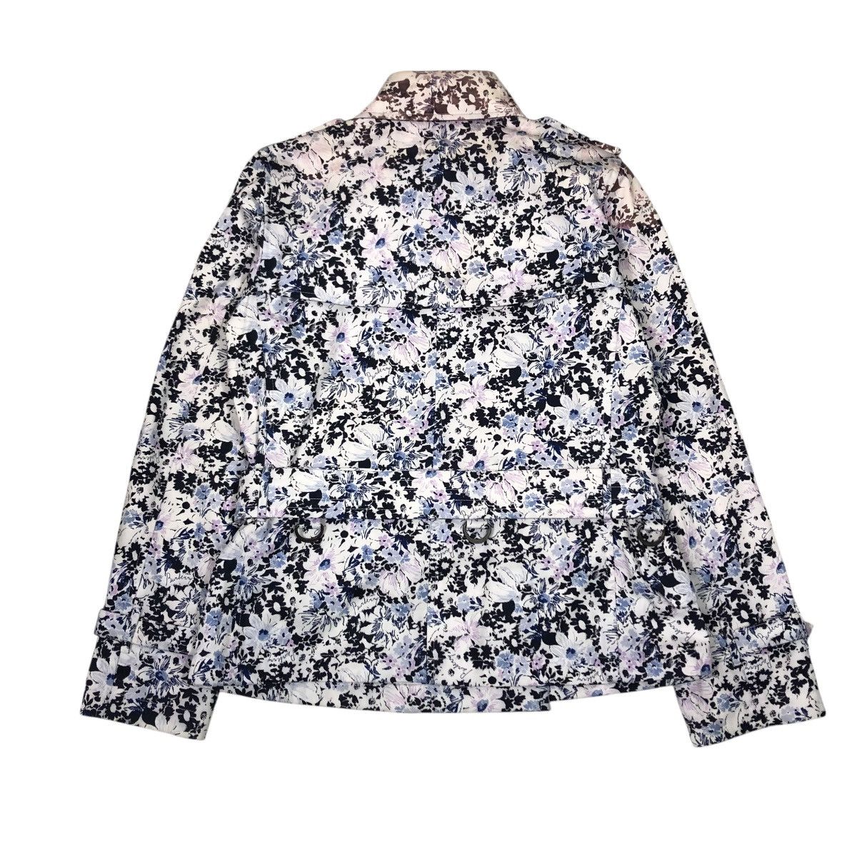 Burberry 🔥VINTAGE CHORE JACKET BURBERRY LONDON FLORAL FULL PRINT Size US S / EU 44-46 / 1 - 2 Thumbnail