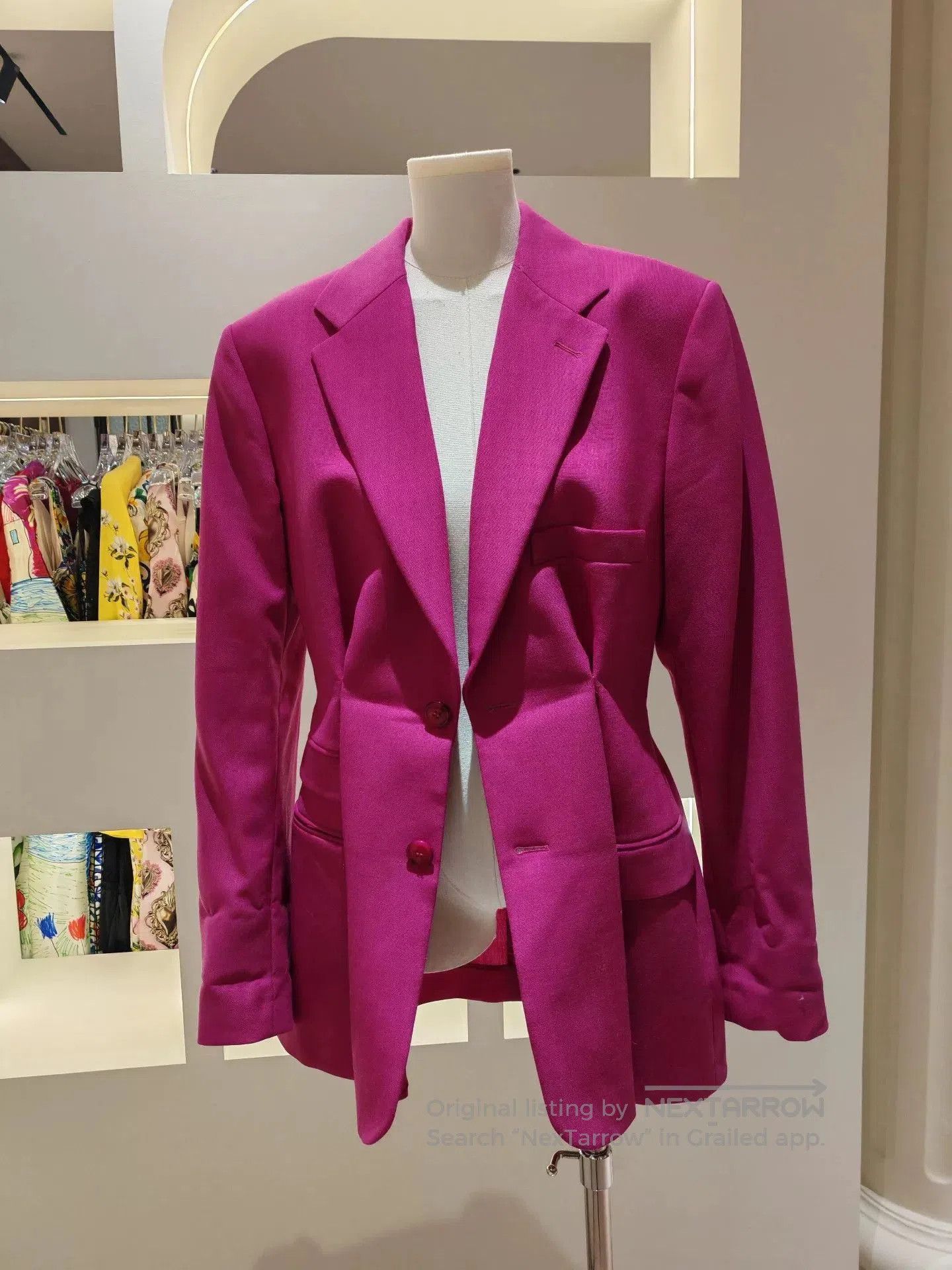 Jacquemus Jacquemus Pink Blazer Size 36. Size XS / US 0-2 / IT 36-38 - 1 Thumbnail