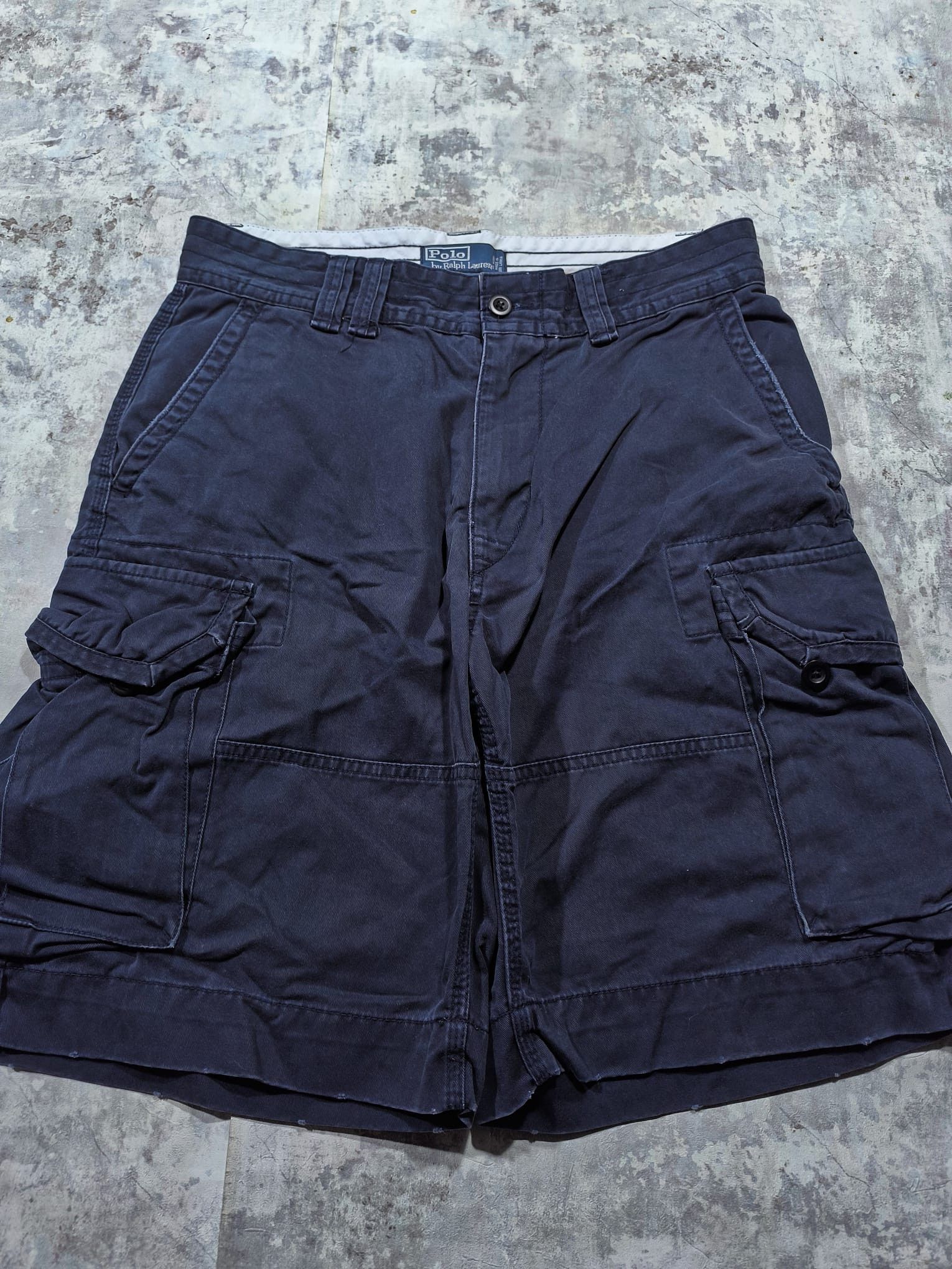 Polo Ralph Lauren Vintage Polo Ralph Lauren Y2K Military Style Cargo Shorts Size US 33 - 6 Thumbnail