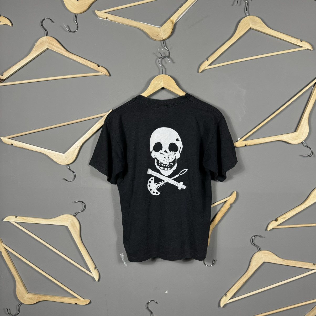 Pokemon × Vintage Vintage 90s Skull Pokemon Art T-shirt Size US S / EU 44-46 / 1 - 1 Thumbnail