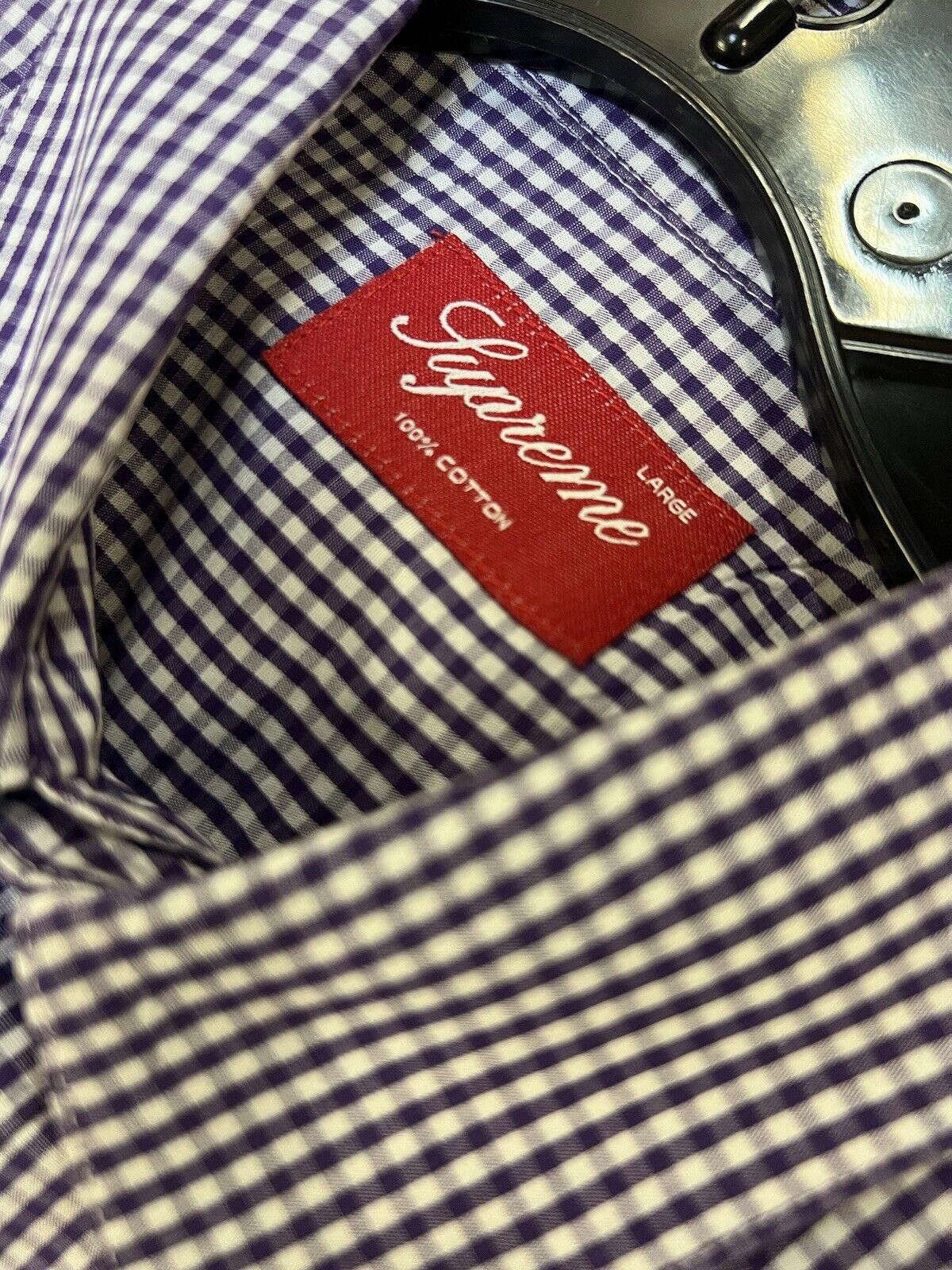 Supreme SUPREME GINGHAM PLAID 4-POCKET BUTTON-UP SHIRT L Size US L / EU 52-54 / 3 - 7 Thumbnail