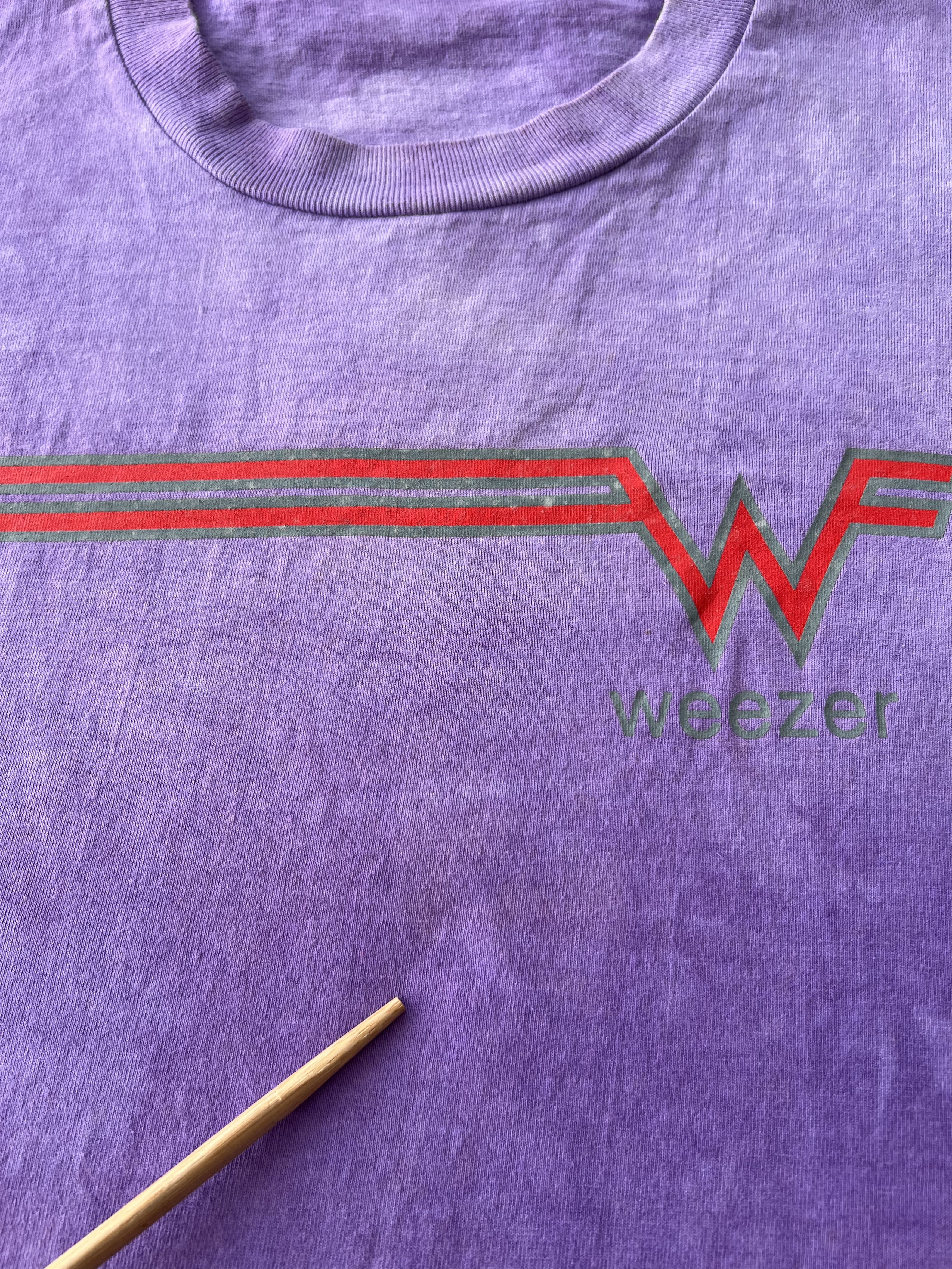 Band Tees Vintage 90s Weezer Rock Band Music Tie Dye T-shirt Size US L / EU 52-54 / 3 - 5 Thumbnail