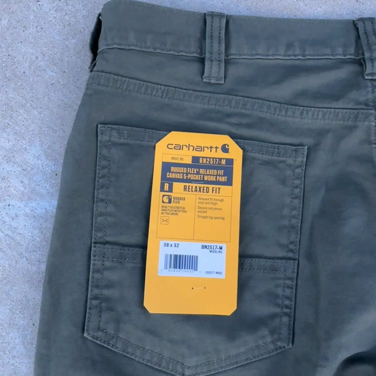 Carhartt × Dickies × JNCO Brand New Earth Tone Green Carhartt Carpenter Pants 38 Size US 38 / EU 54 - 9 Thumbnail