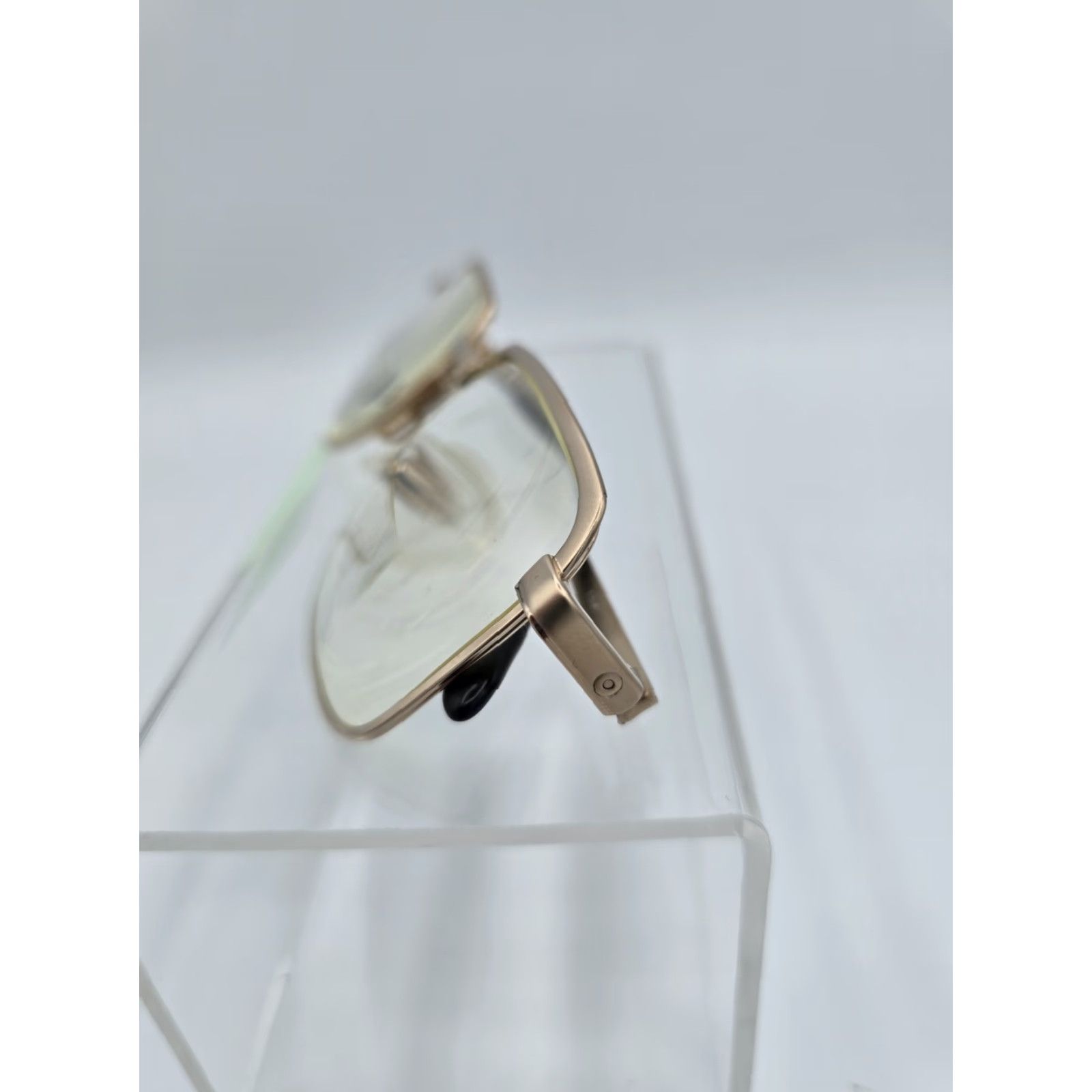 Nikon Vtg Nikon FS 002T-14 SLIDEVIEW TITEX-B Brow Eyeglasses Frame Only JAPAN F-Ti-P Size ONE SIZE - 3 Thumbnail