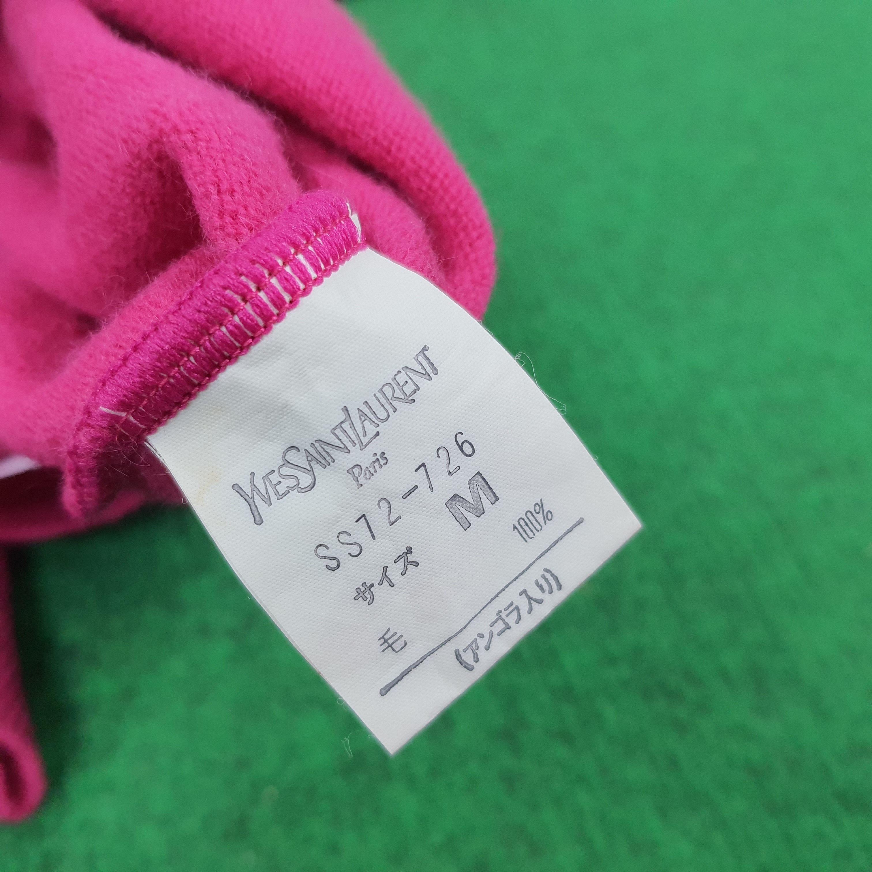 Vintage × Yves Saint Laurent Vintage Yves Saint Laurent Paris Italian Designer Sweatshirt Size S / US 4 / IT 40 - 8 Thumbnail