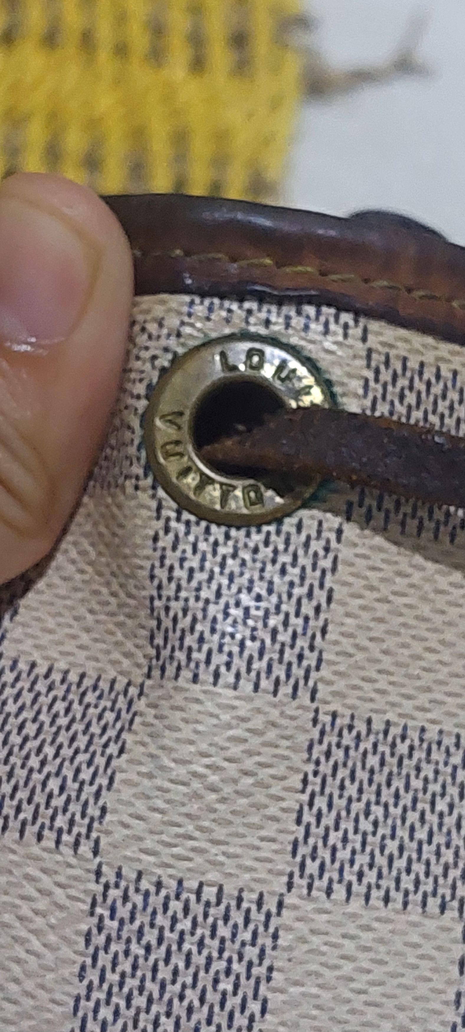 Louis Vuitton Louis Vuitton Noe BB Damier Azure Canvas Size ONE SIZE - 8 Thumbnail