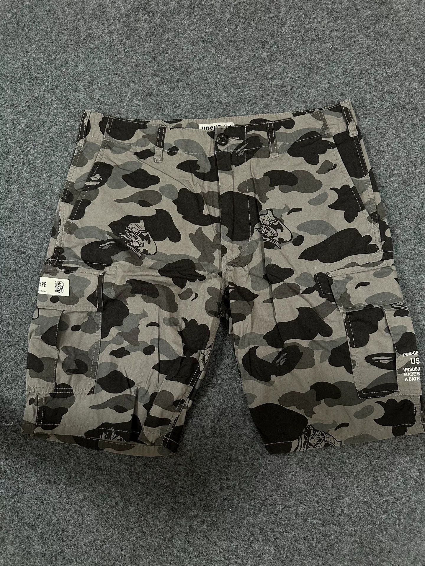 Bape Bape Multi Space Shorts Designer Size US 32 / EU 48 - 1 Thumbnail