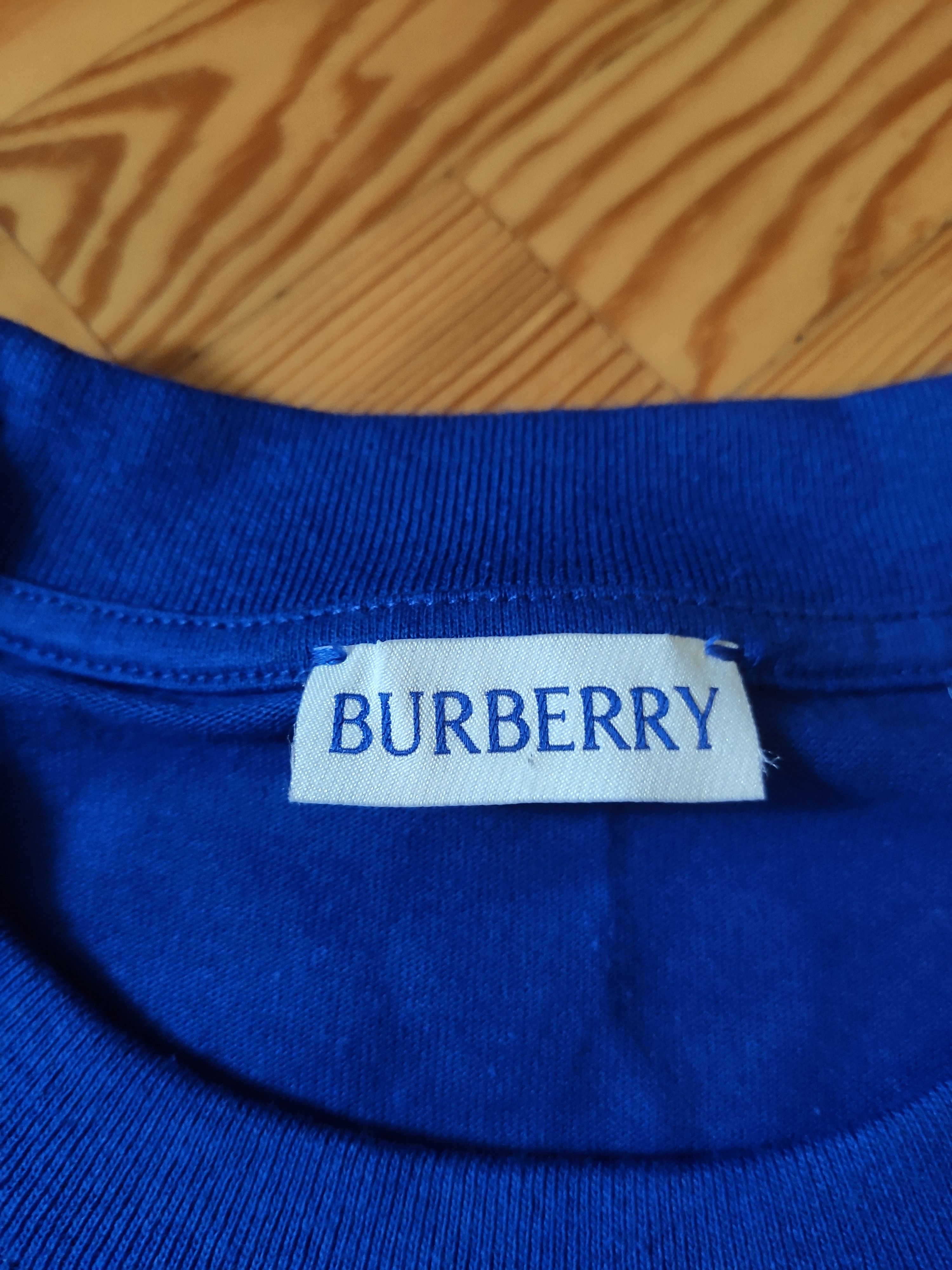 Burberry burberry t-shirt M blue burberry inspire foundation luxury Size US M / EU 48-50 / 2 - 5 Thumbnail