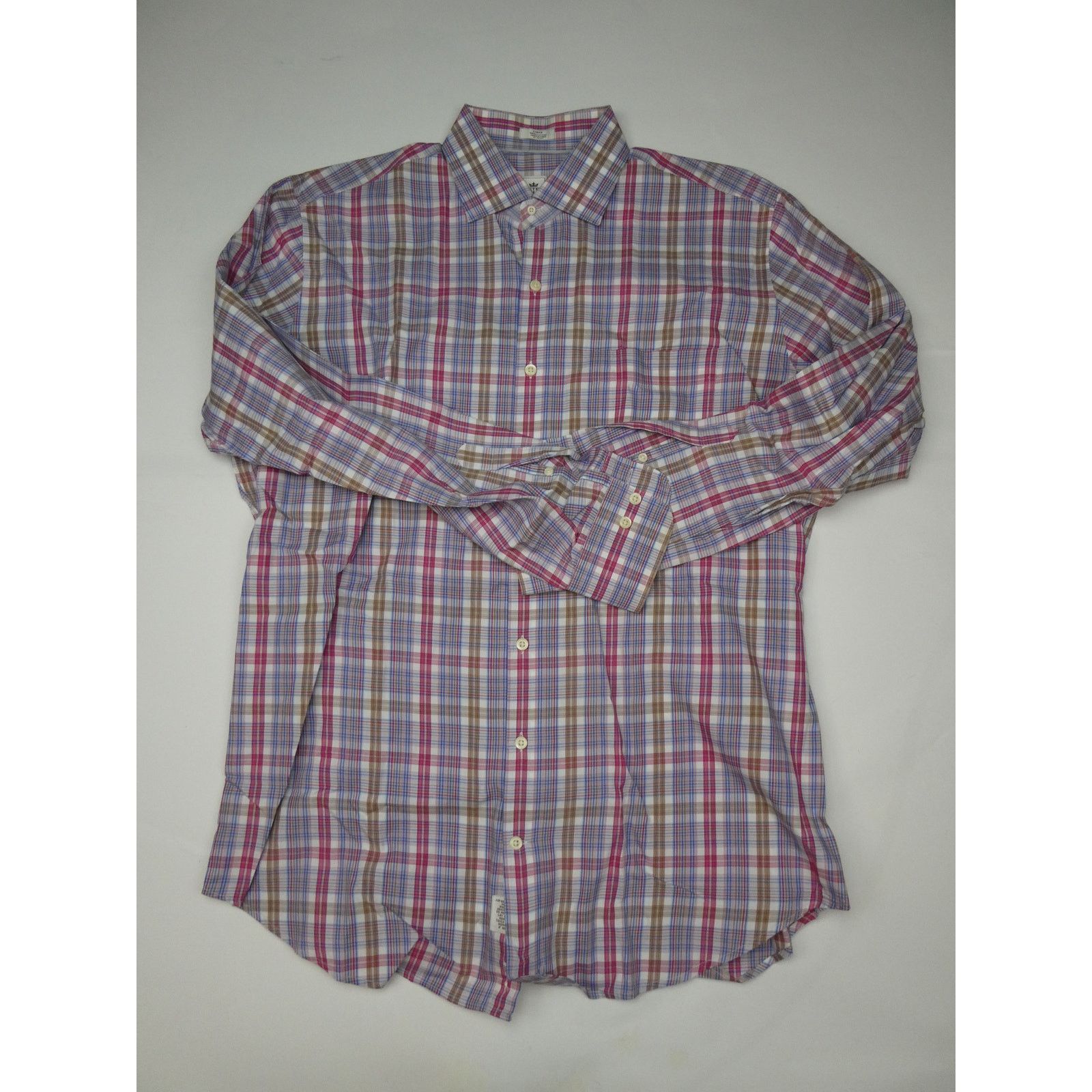 Peter Millar NEW Peter Millar plaid button-down shirt, large, red Size US L / EU 52-54 / 3 - 1 Thumbnail