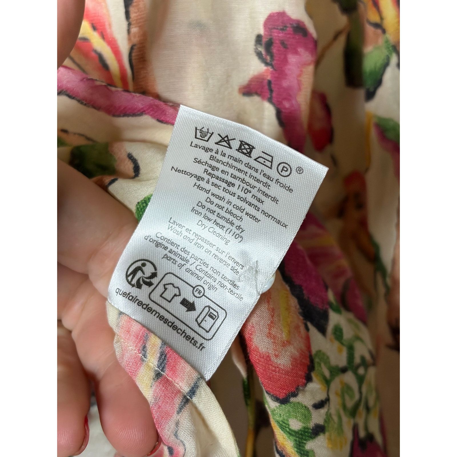 Sezane Sezane Pierro in Aria Floral print button down blouse 40 8 Size M / US 6-8 / IT 42-44 - 7 Thumbnail