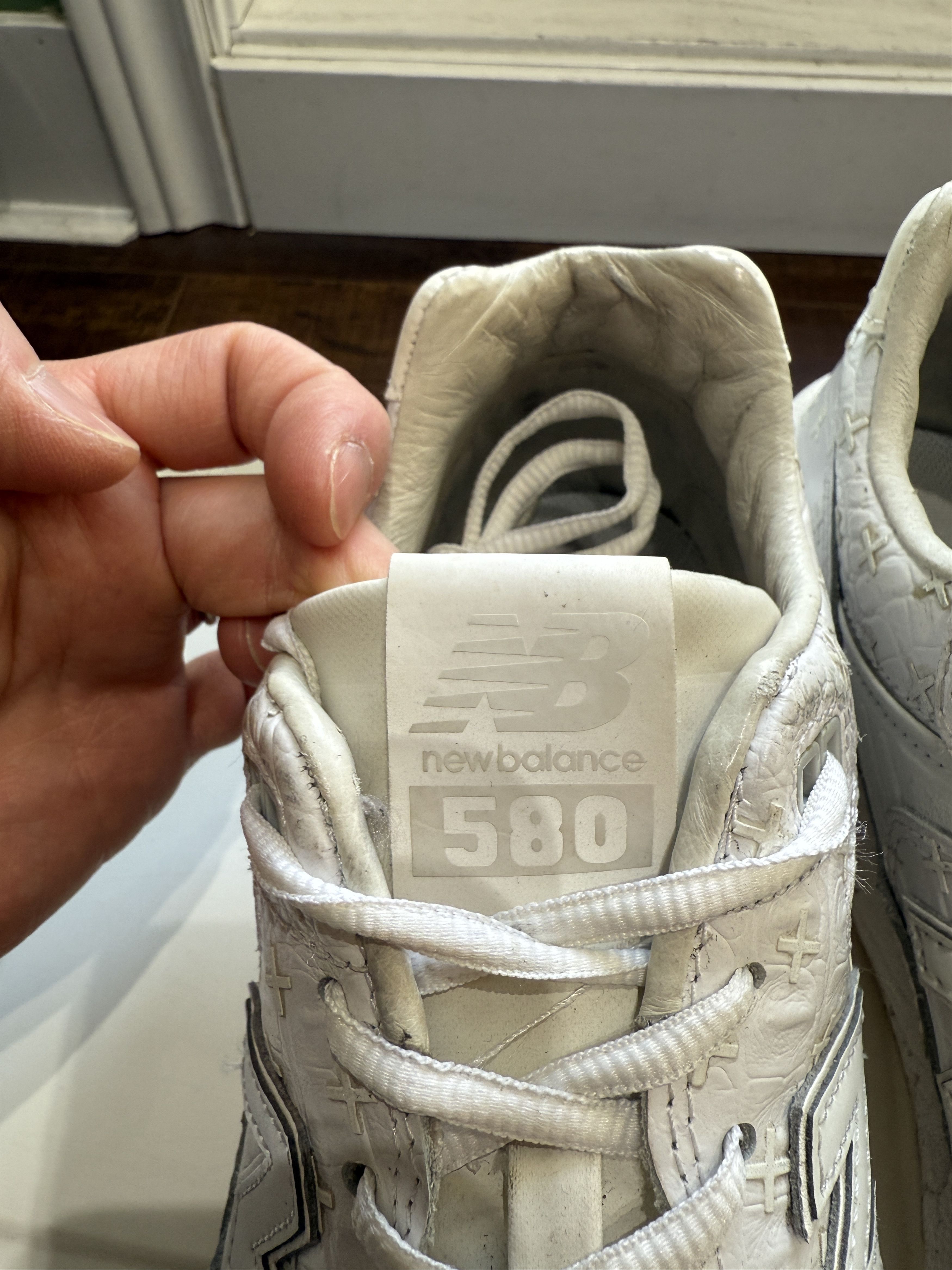 Japanese Brand × New Balance × Vintage 580 Japan exclusive Mita sneakers edition 2015 released Size US 9 / EU 42 - 4 Thumbnail