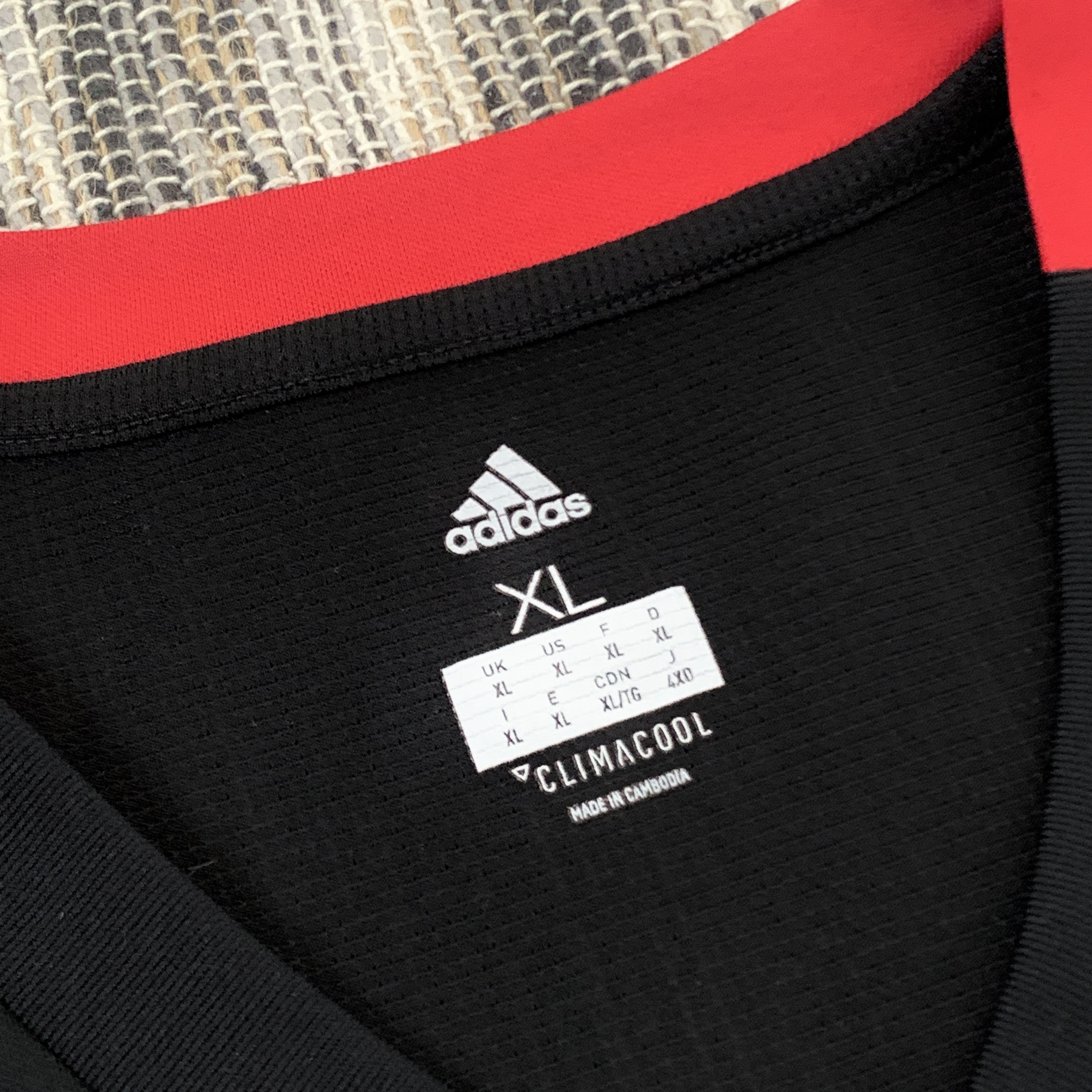 Adidas Adidas Manchester United Aon Graphic Black Jersey Tee Shirt Size US XL / EU 56 / 4 - 8 Thumbnail