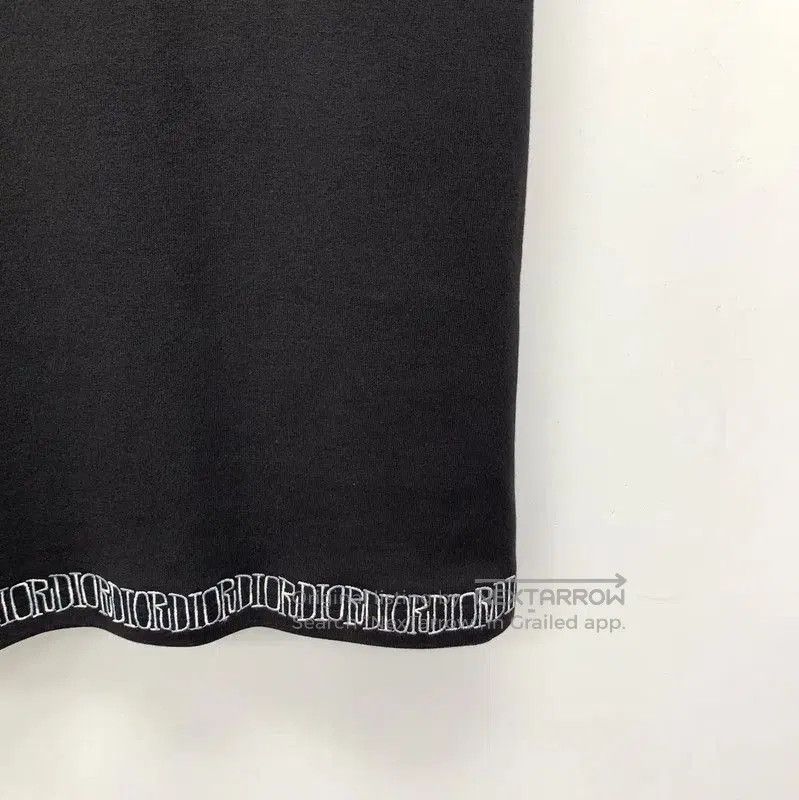 Dior Dior Black Cotton Women's T. Size XS / US 0-2 / IT 36-38 - 4 Thumbnail