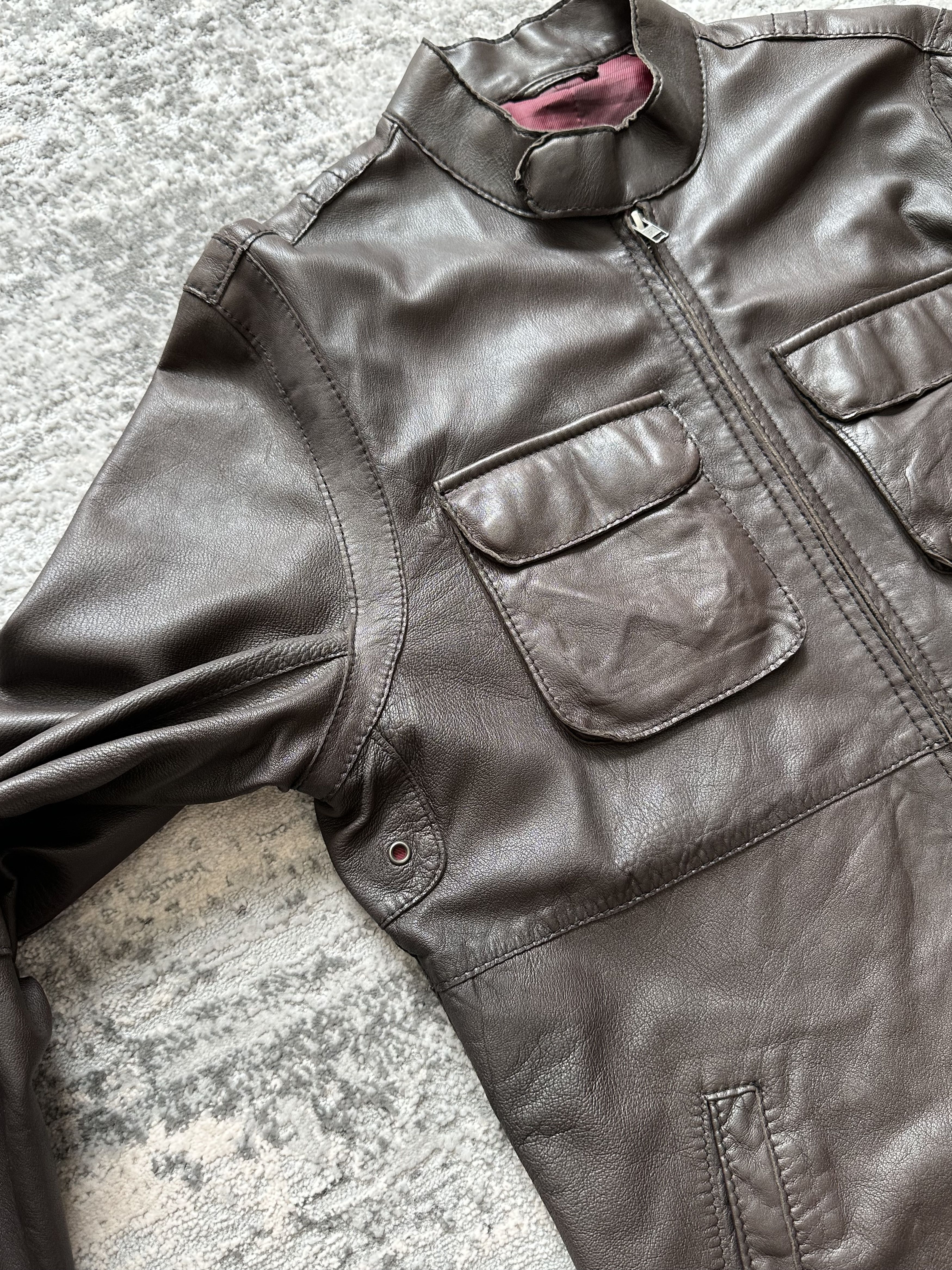 Ted Baker Ted Baker Leather jacket Size US M / EU 48-50 / 2 - 8 Thumbnail