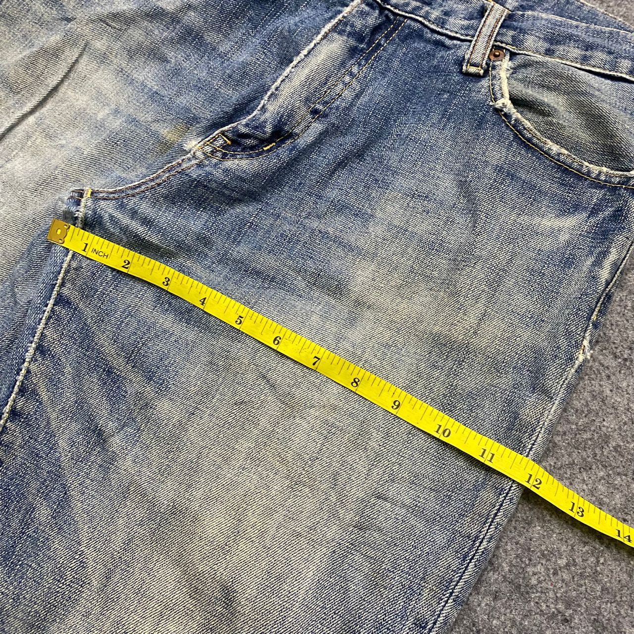Japanese Brand 💥Best Offer💥Vintage Uniqlo Distressed Denim Size US 34 / EU 50 - 6 Thumbnail