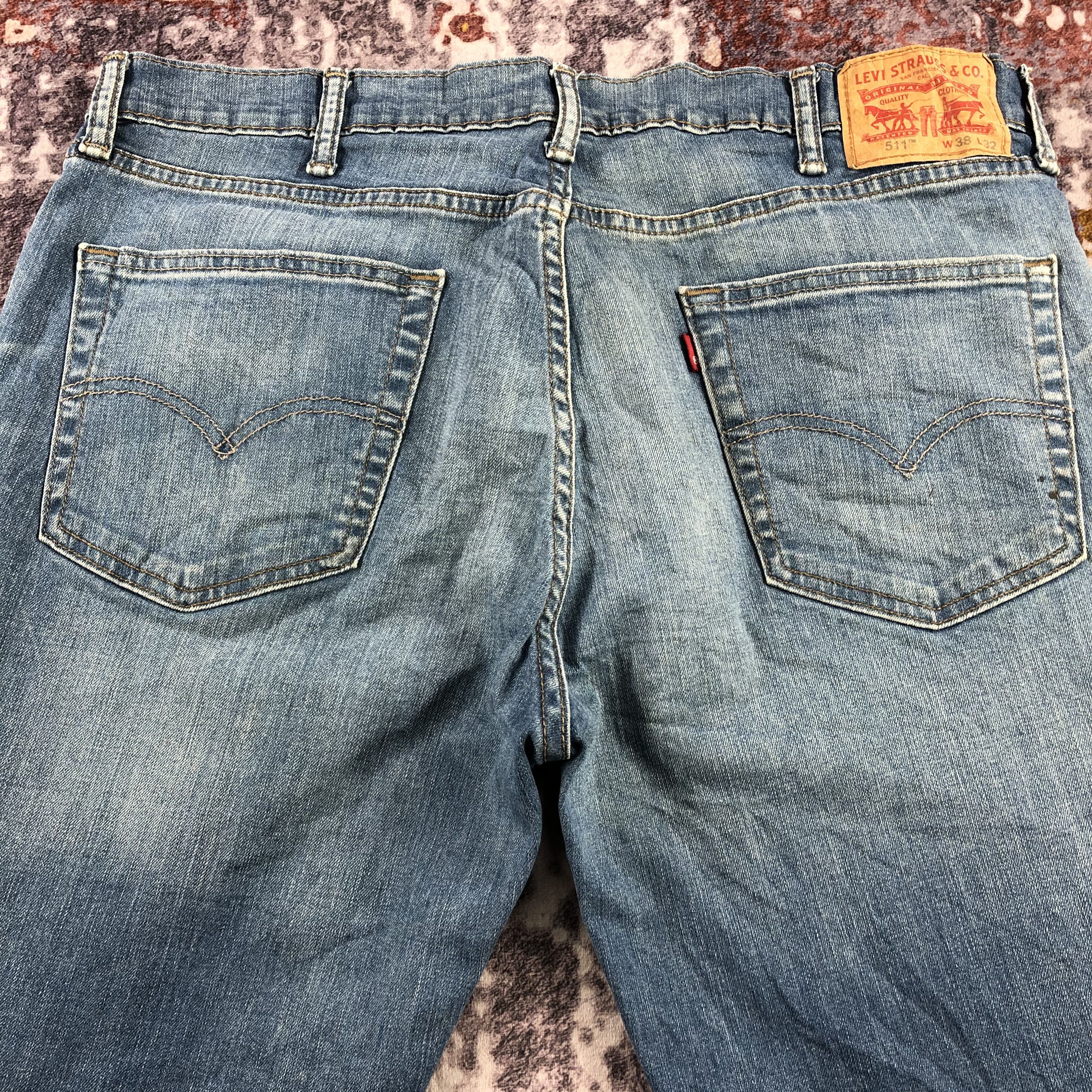 Levi's × Vintage Vintage Blue Wash Levis 511 Jeans-JM3149 Size US 37 - 5 Thumbnail
