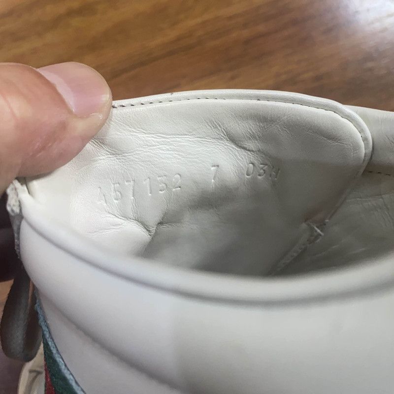 Gucci Gucci Ace Tiger Embroidered Low-Top Sneakers - Size US 8 / EU 41 - 5 Thumbnail
