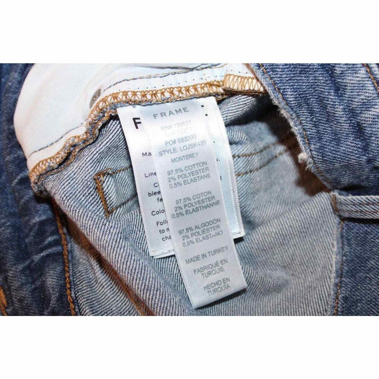 Frame Frame Denim Womens Blue Le Skinny Distressed Jeans Size 27 Size 25" / US 0 / IT 36 - 4 Thumbnail