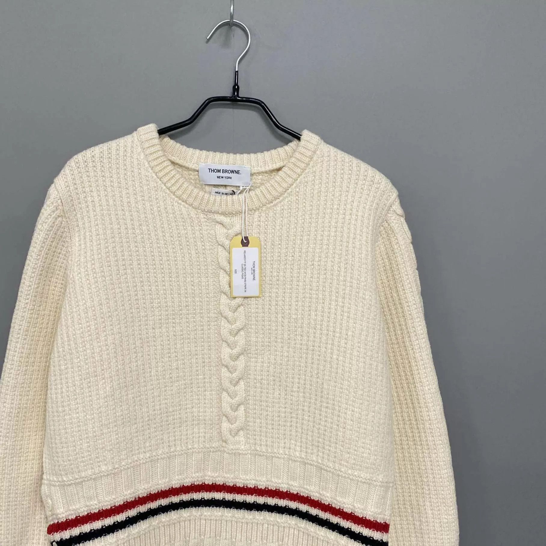 Thom Browne Thom Browne Knit Wool Sweater Size 2 New with Tags Size M / US 6-8 / IT 42-44 - 6 Thumbnail