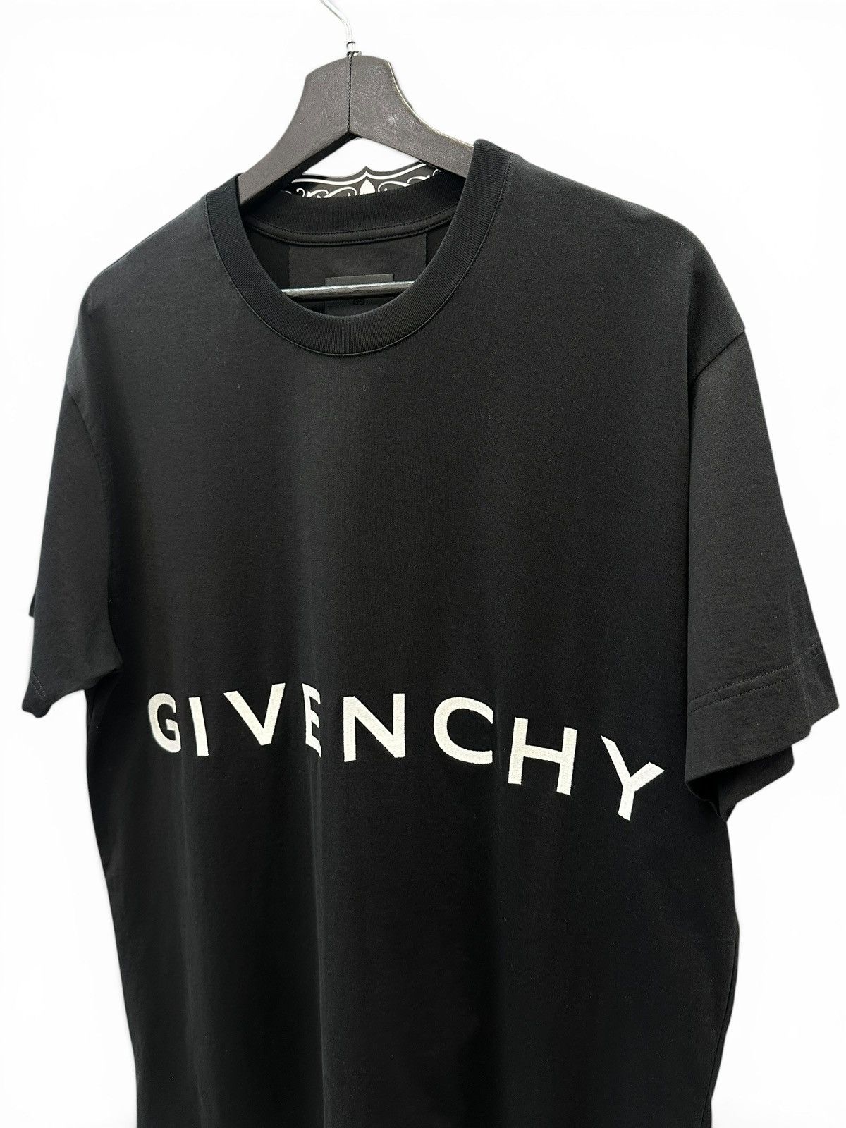 Givenchy Givenchy Black Logo Shirt Size US S / EU 44-46 / 1 - 2 Thumbnail