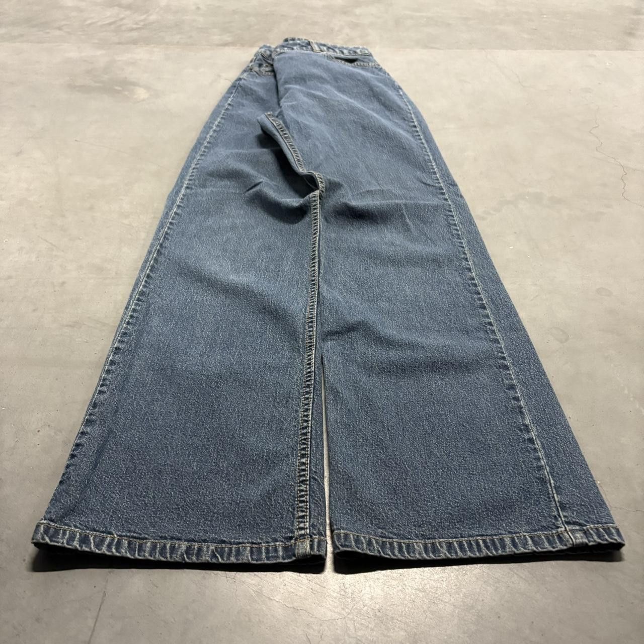 Vintage Crazy Vintage Y2K/2000s Baggy Dark Wash Streetwear Style Denim Jeans! Size US 32 / EU 48 - 1 Thumbnail