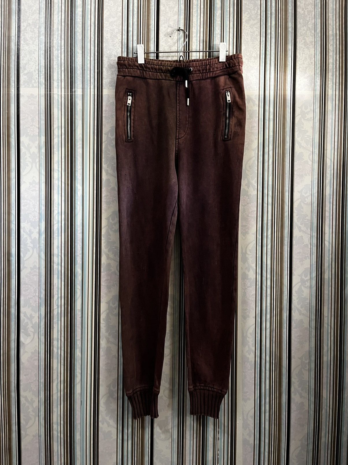 Diesel 2000s joggers dark distress rip edition #H4 Size US 30 / EU 46 - 2 Thumbnail