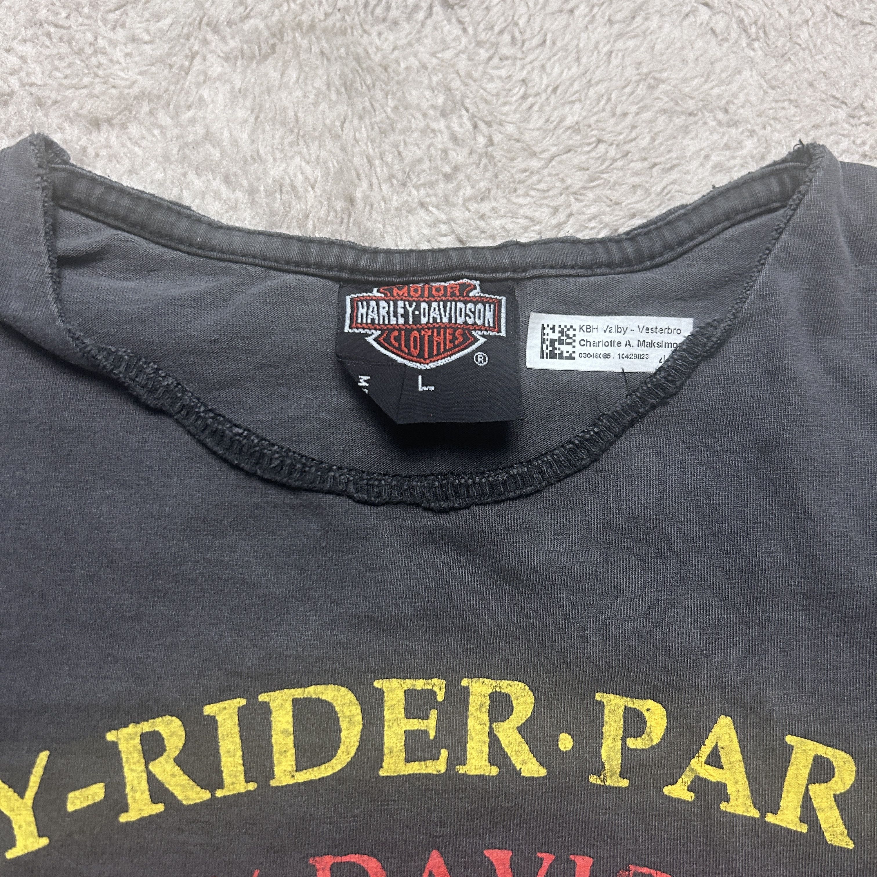 Vintage Vintage Harley Davidson Easyrider Party 90's T-shirt Size US L / EU 52-54 / 3 - 5 Thumbnail
