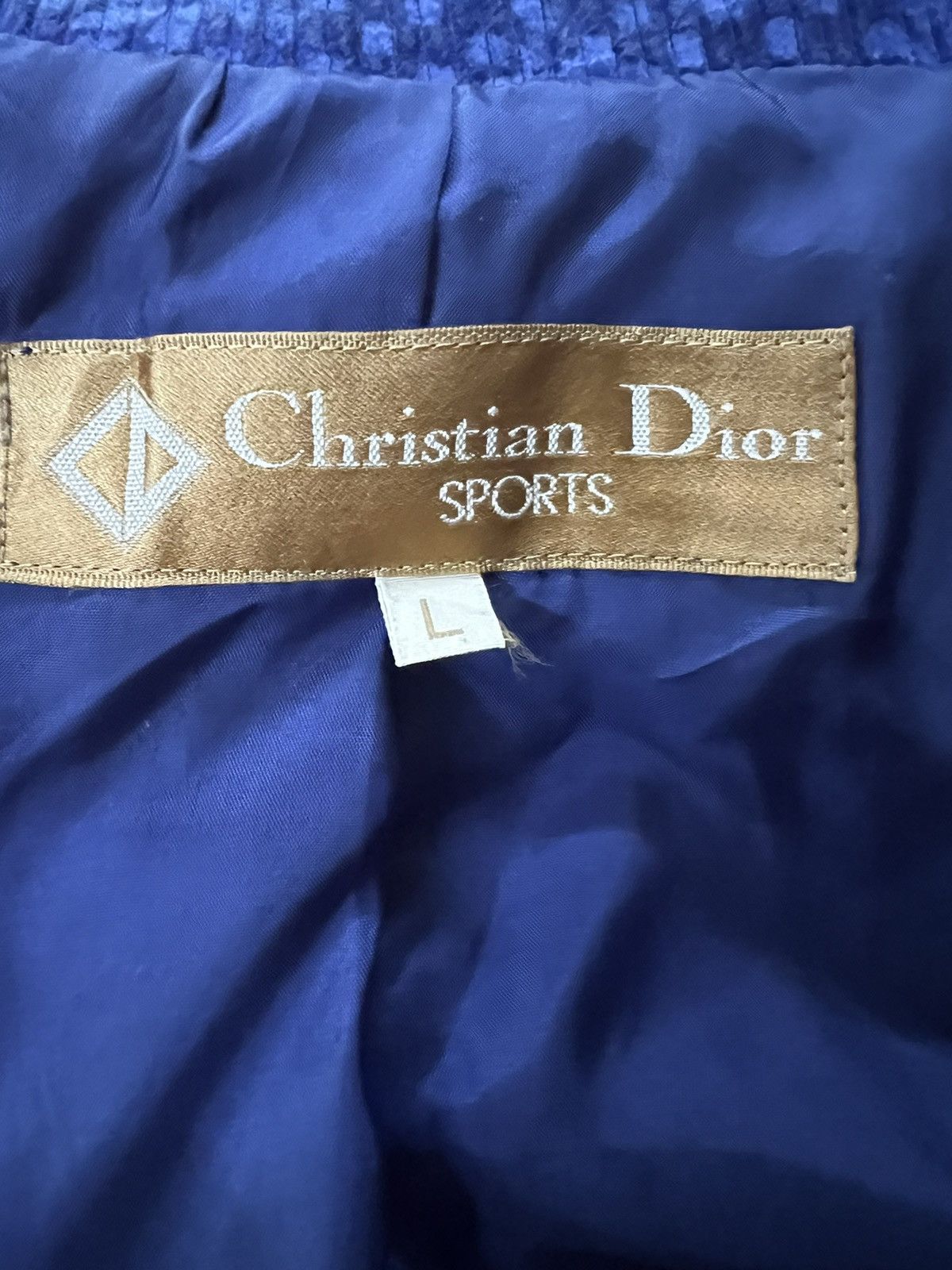 Dior Jacket Rakuchi Cupra CHRISTIAN DIOR Size US L / EU 52-54 / 3 - 3 Thumbnail