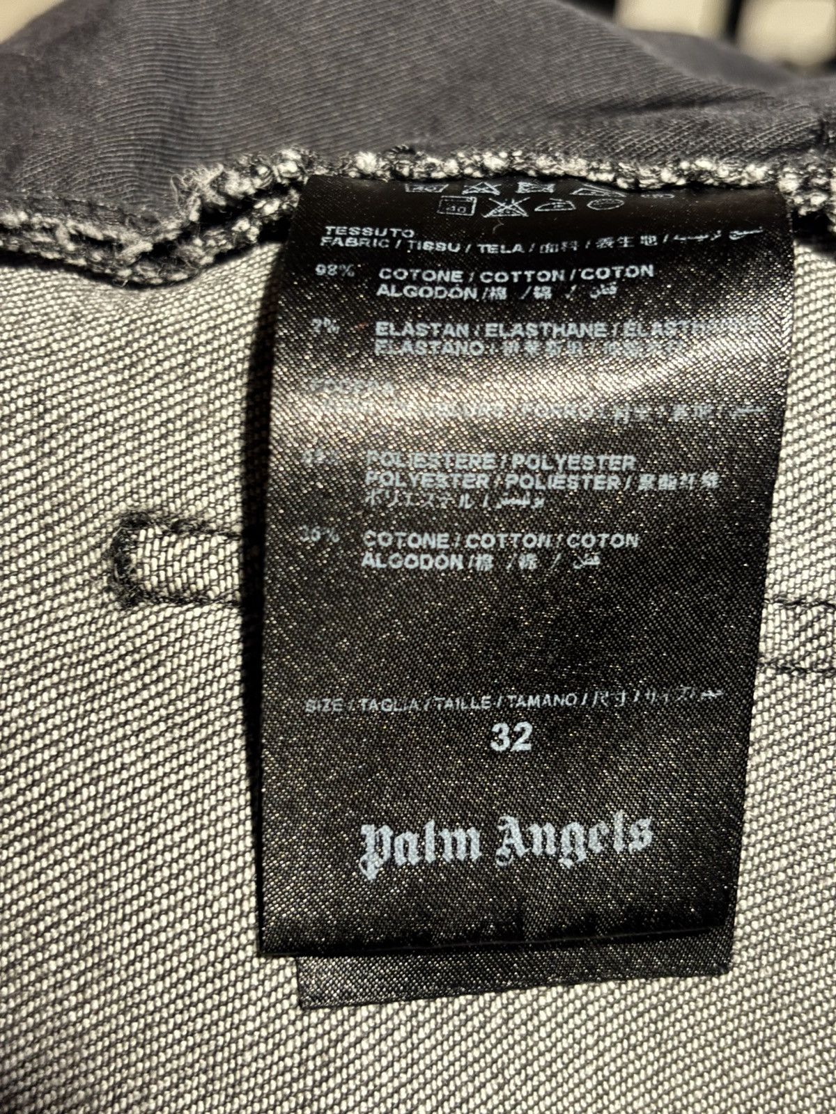 Palm Angels Palm Angles skinny cropped jeans Size US 32 / EU 48 - 7 Thumbnail