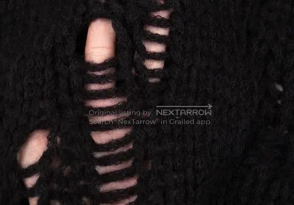 Comme des Garcons Comme Des Garcons Black vintage woven top Size S / US 4 / IT 40 - 8 Thumbnail