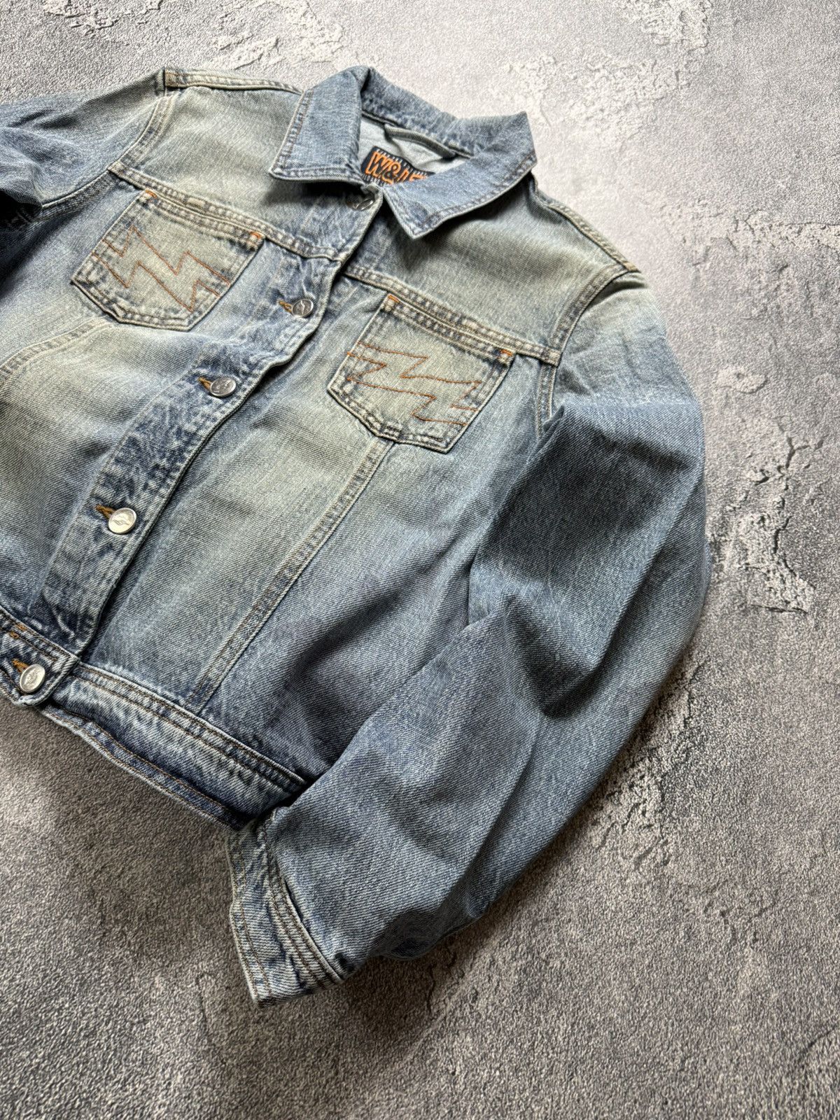 Walter Van Beirendonck Walter Van Beirendonck Wlt Kiss The Future Fade Denim Jacket Size M / US 6-8 / IT 42-44 - 5 Thumbnail
