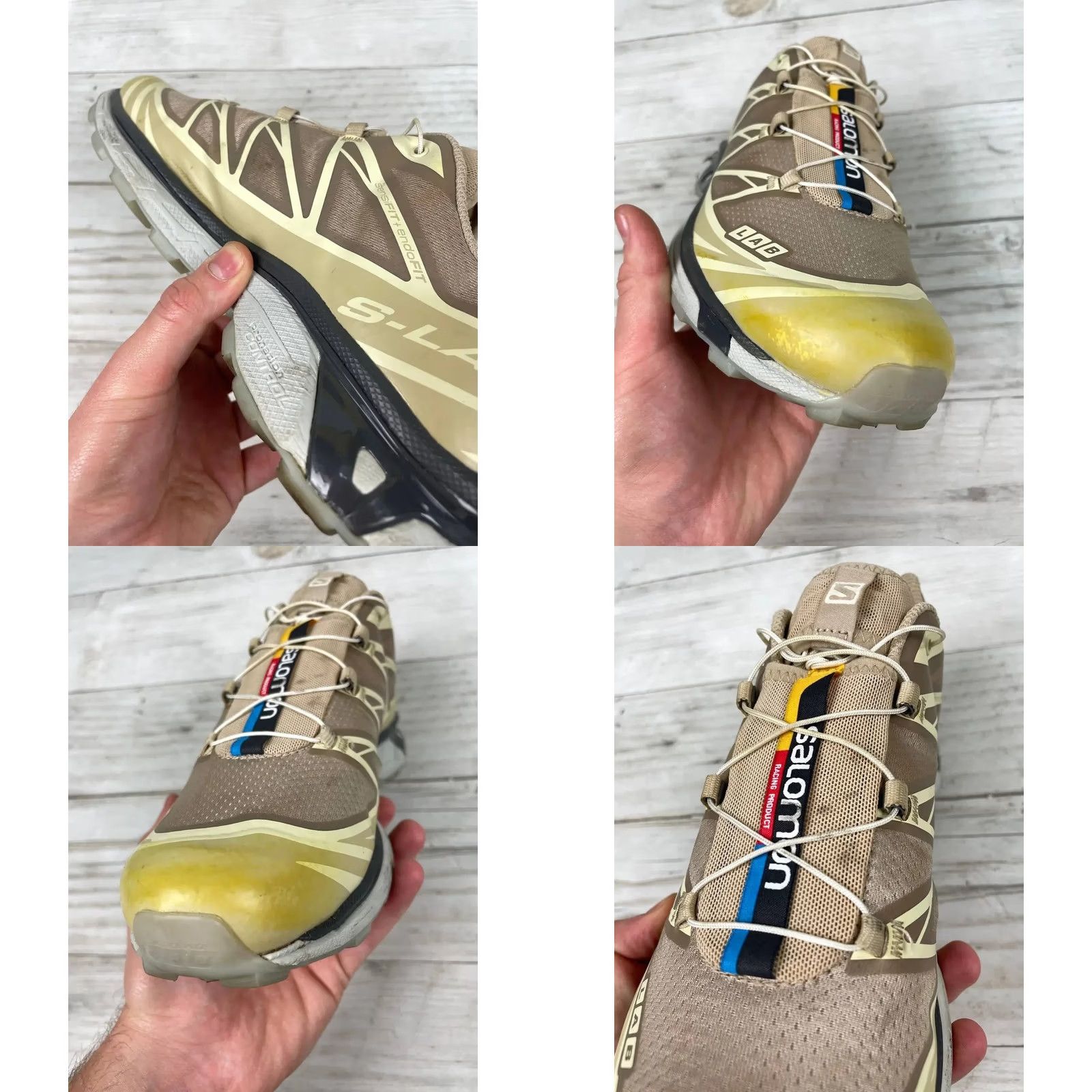 Salomon Salomon XT-6 Sneaker Men Size US 10 Beige Nike? Size US 10 / EU 43 - 8 Thumbnail