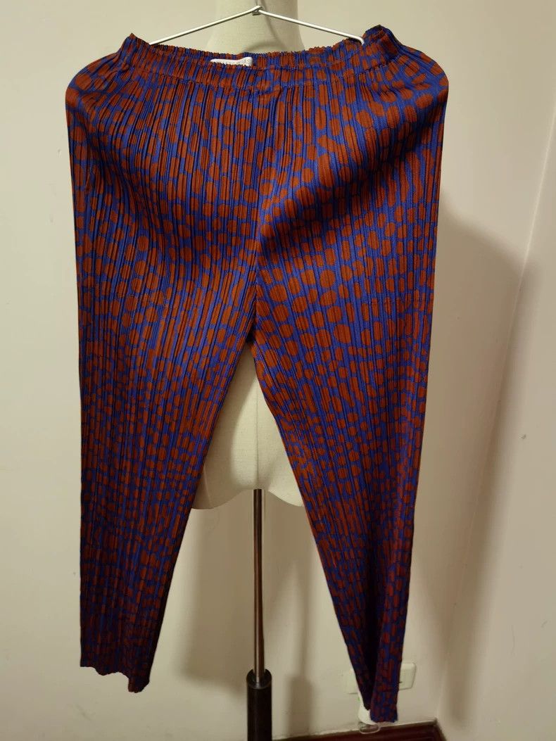 Issey Miyake Issey Miyake size:2 Polka dot pleated pants Size 42" / US 20 - 1 Thumbnail