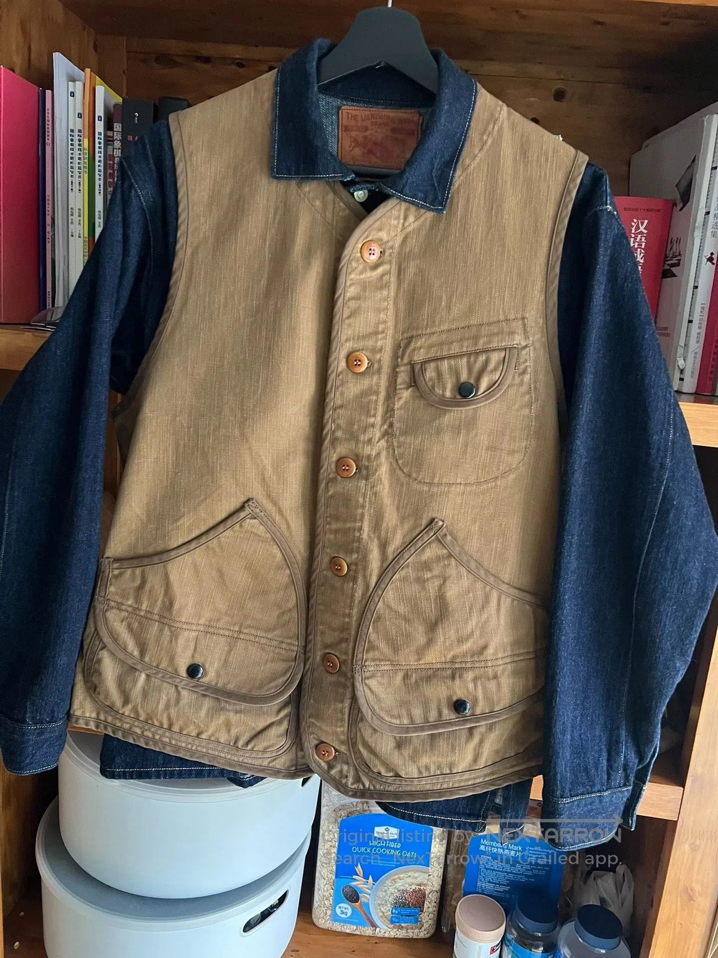 Freewheelers Freewheelers Vintage Twill Lumberjack Multi-pocket Vest. Size US XXS / EU 40 - 5 Thumbnail