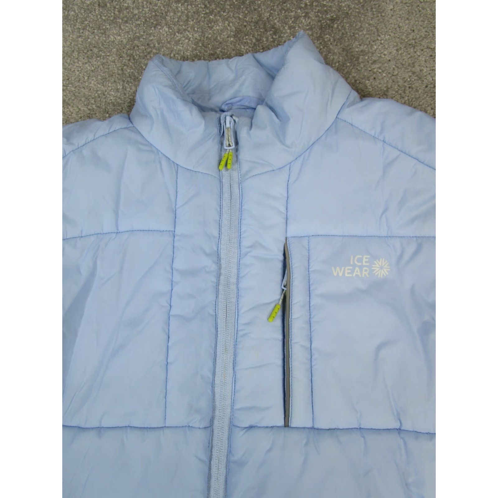 Vintage VINTAGE Icewear Iceland Puffer Jacket Women Small Blue Insulated Down Mid-Length Winter Size S / US 4 / IT 40 - 2 Thumbnail
