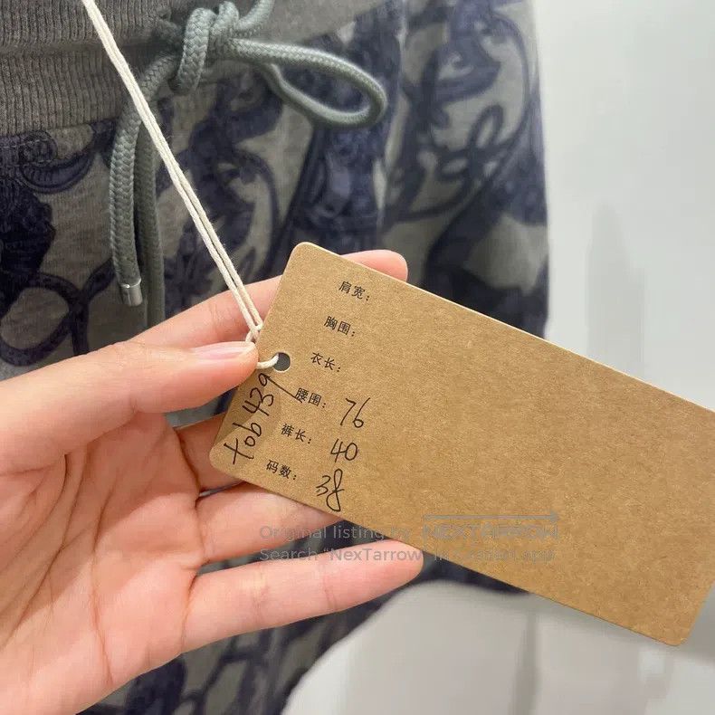 Hermes Hermes Pattern All-over Printed High Waist Straight Leg Ca Size 25" / US 0 / IT 36 - 6 Thumbnail