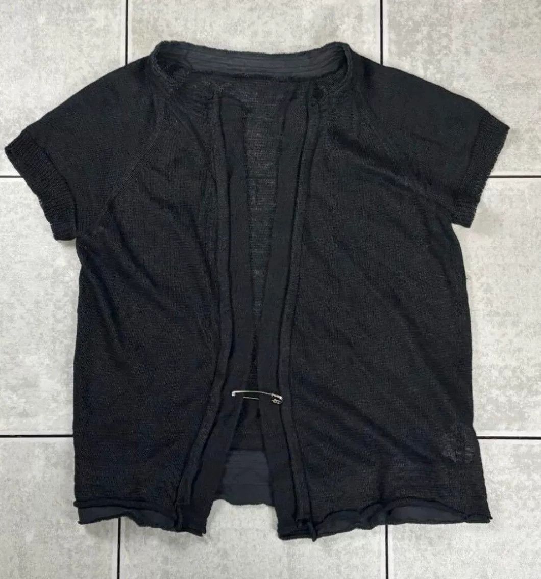 Yohji Yamamoto Y's Yohji Yamamoto 05ss Black Short Jacket Size US L / EU 52-54 / 3 - 1 Thumbnail