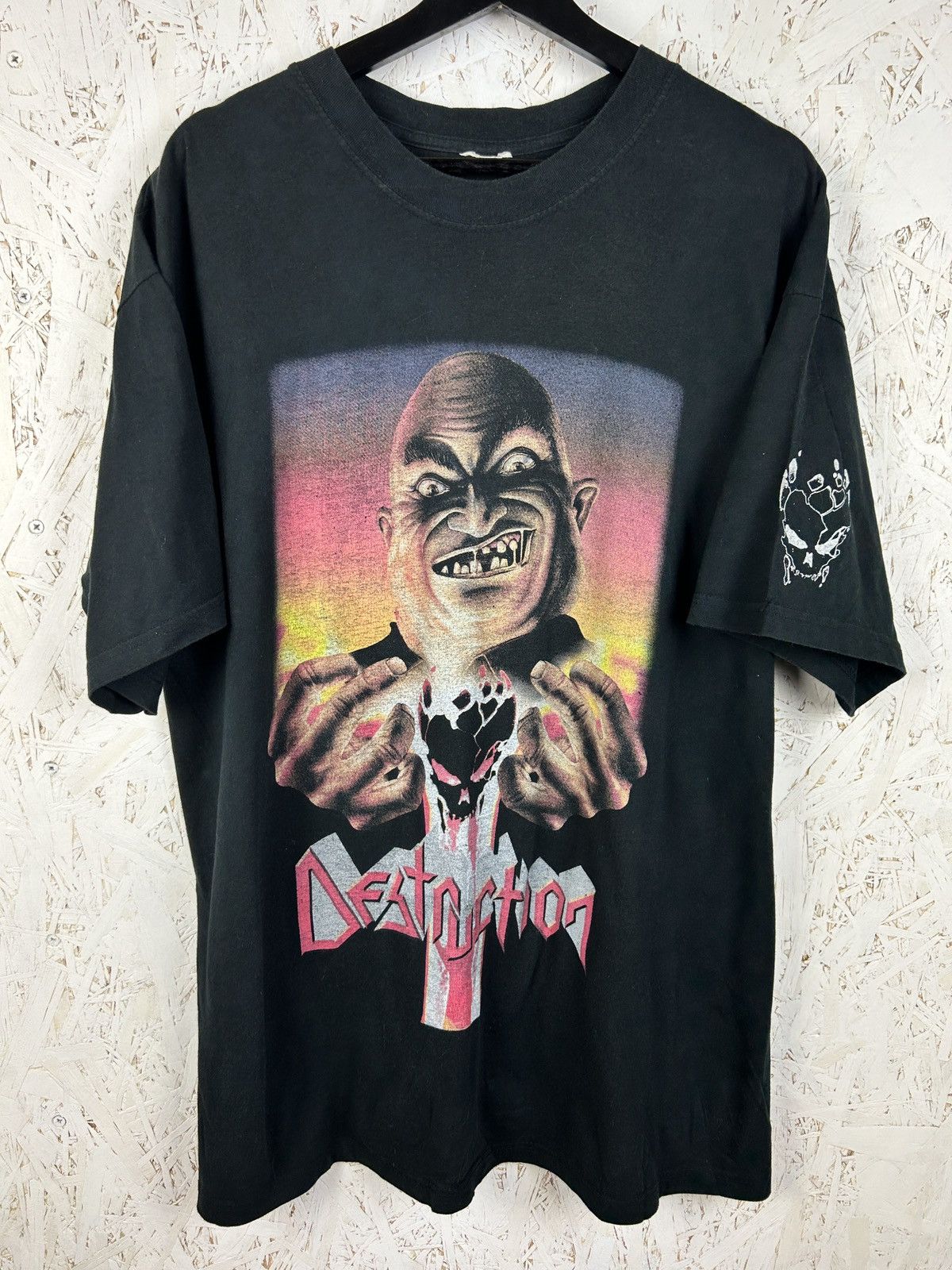 Band Tees Vintage 1999 Destruction Butcher Strikes Back Tour Shirt XL Size US XL / EU 56 / 4 - 1 Thumbnail