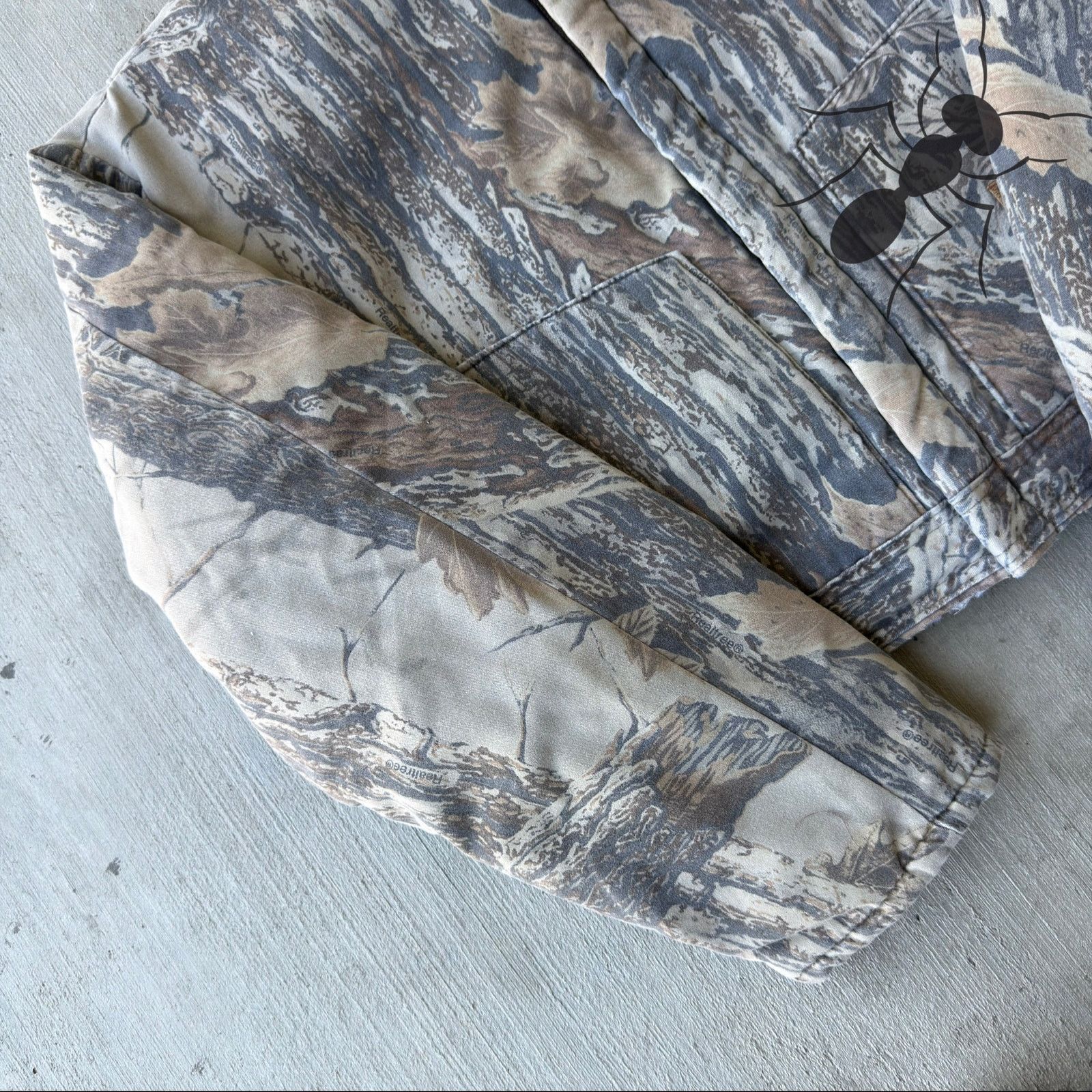 Vintage Cropped detroit style real tree camo work wear jacket Size US XL / EU 56 / 4 - 5 Thumbnail