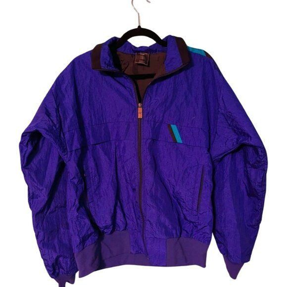 Vintage Vintage Woman's Windbreaker Ski Jacket Large 90s 80s Size L / US 10 / IT 46 - 1 Thumbnail