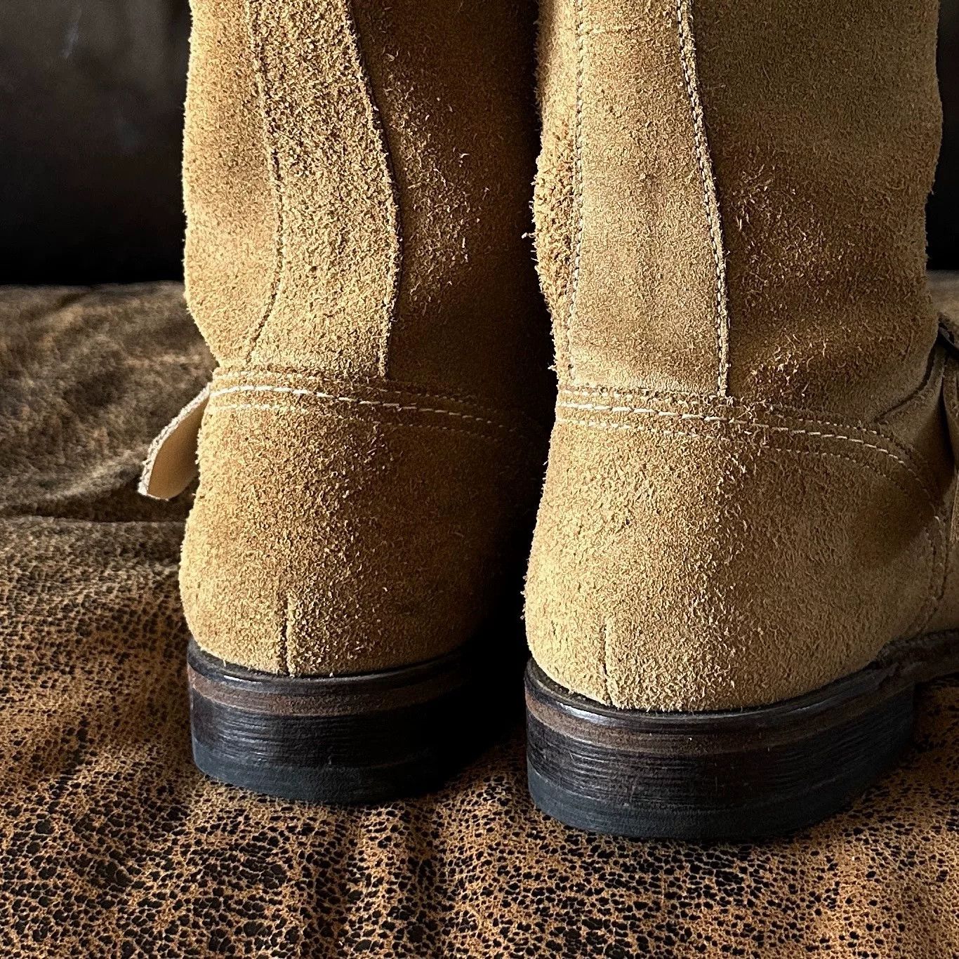 PHIGVEL MAKERS & Co. Phigvel Early Suede Engineer Boots Size US 7.5 / EU 40-41 - 5 Thumbnail