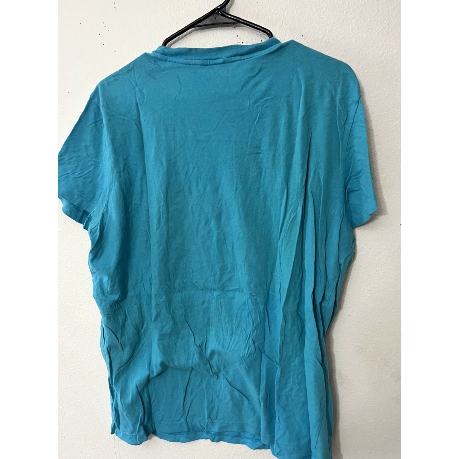 Aeropostale VINTAGE Aeropostale T-Shirt Shirt Mens L Blue Aqua Turquoise 90s Casual Mens Size US L / EU 52-54 / 3 - 2 Thumbnail