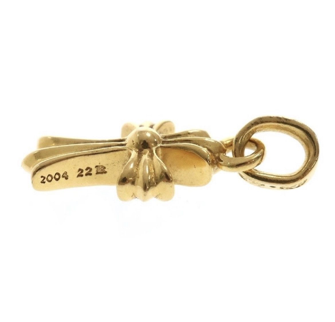 Chrome Hearts CHROME HEARTS 22K Gold Baby Fat Cross Pendant Size ONE SIZE - 3 Thumbnail