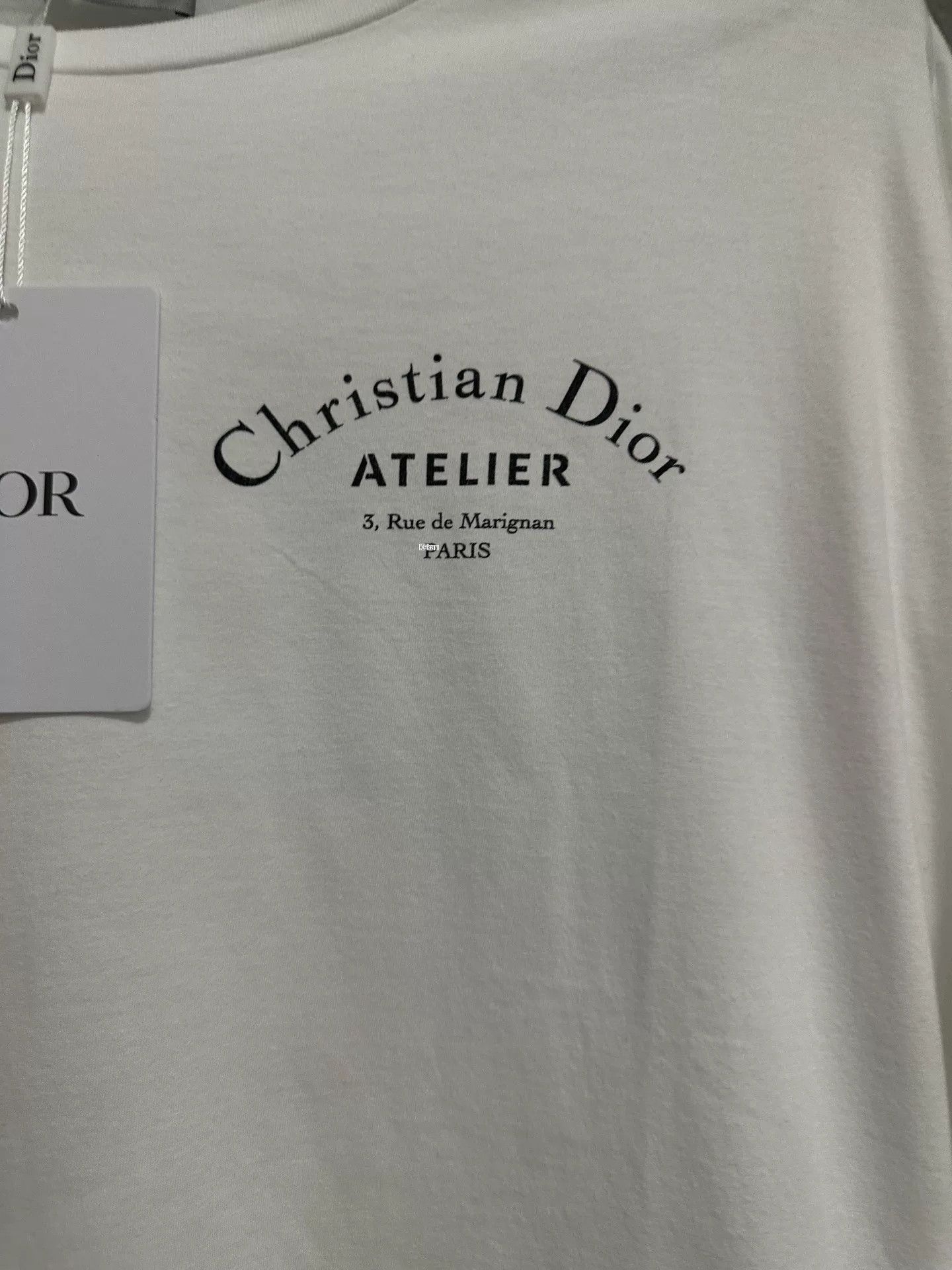 Dior Dior Uni Logo Short Sleeve T-Shirt Size US XL / EU 56 / 4 - 2 Thumbnail