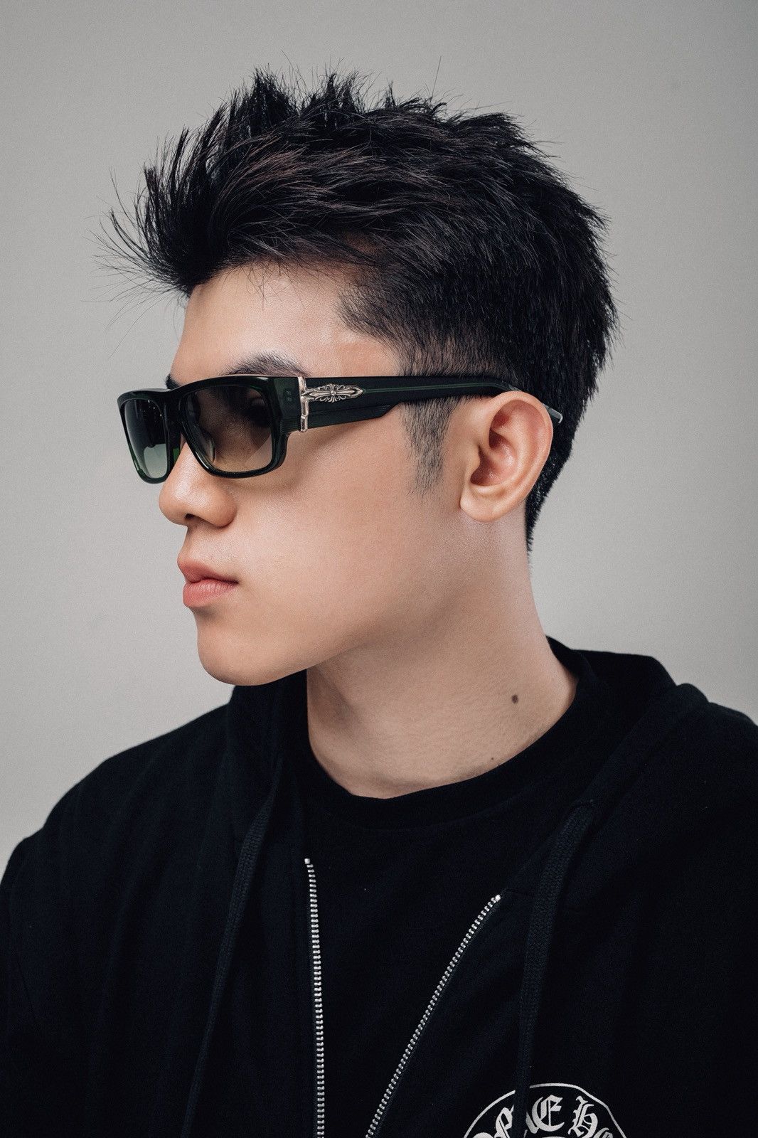 Chrome Hearts CHROME HEARTS YER BJORN AGAIN MOSS SUNGLASSES Size ONE SIZE - 10 Thumbnail