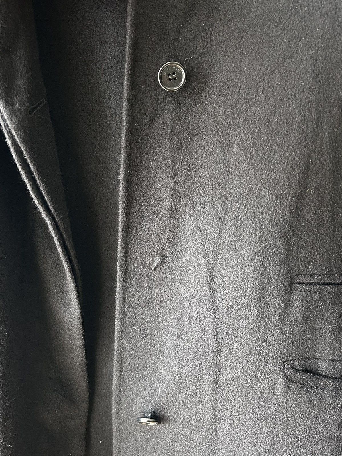 Loro Piana Loro Piana Black Cashmere Coat Size S / US 4 / IT 40 - 10 Thumbnail