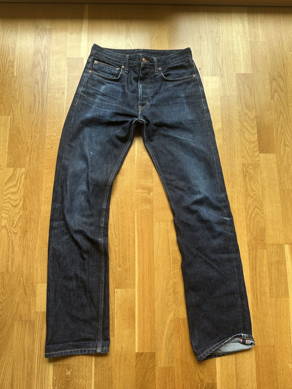 Ground Cover Ground Cover Straight Raw Selvedge Denim Size US 29 - 1 Thumbnail