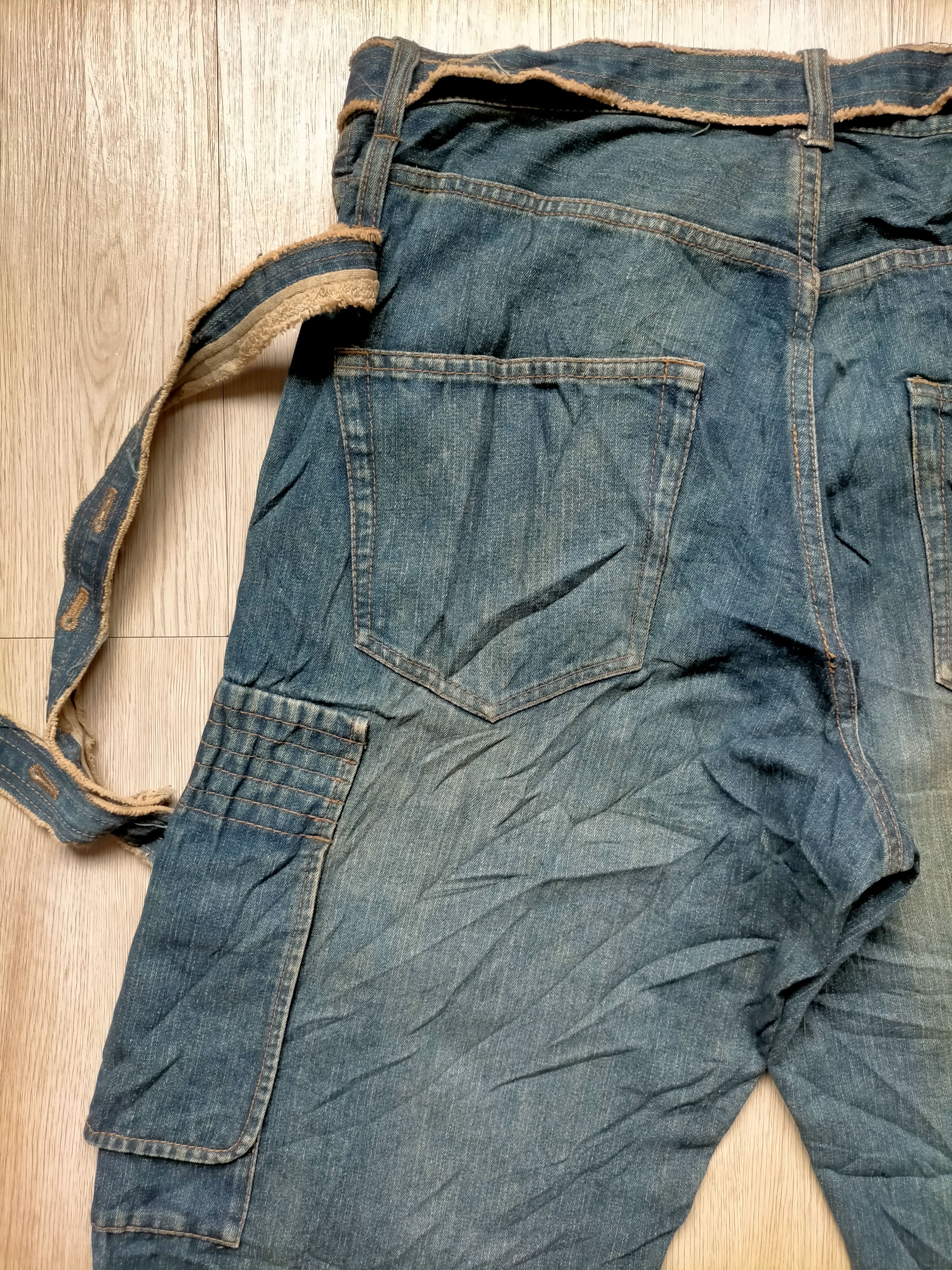 PPFM Vintage PPFM Japan Cargo Wide Leg Hip Hop Style Size US 31 - 14 Thumbnail
